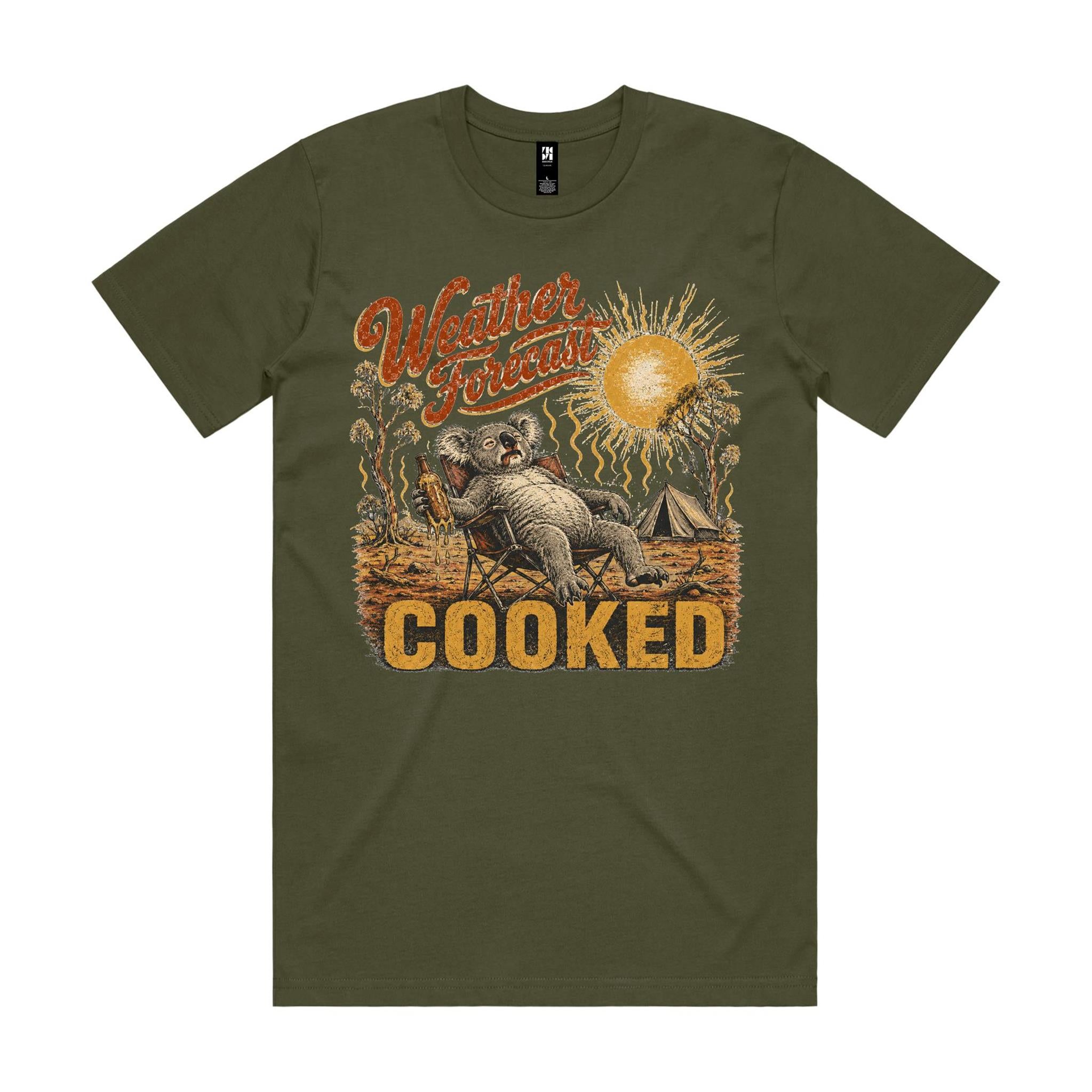 Weather Forecast: Cooked — Koala Camping Tee