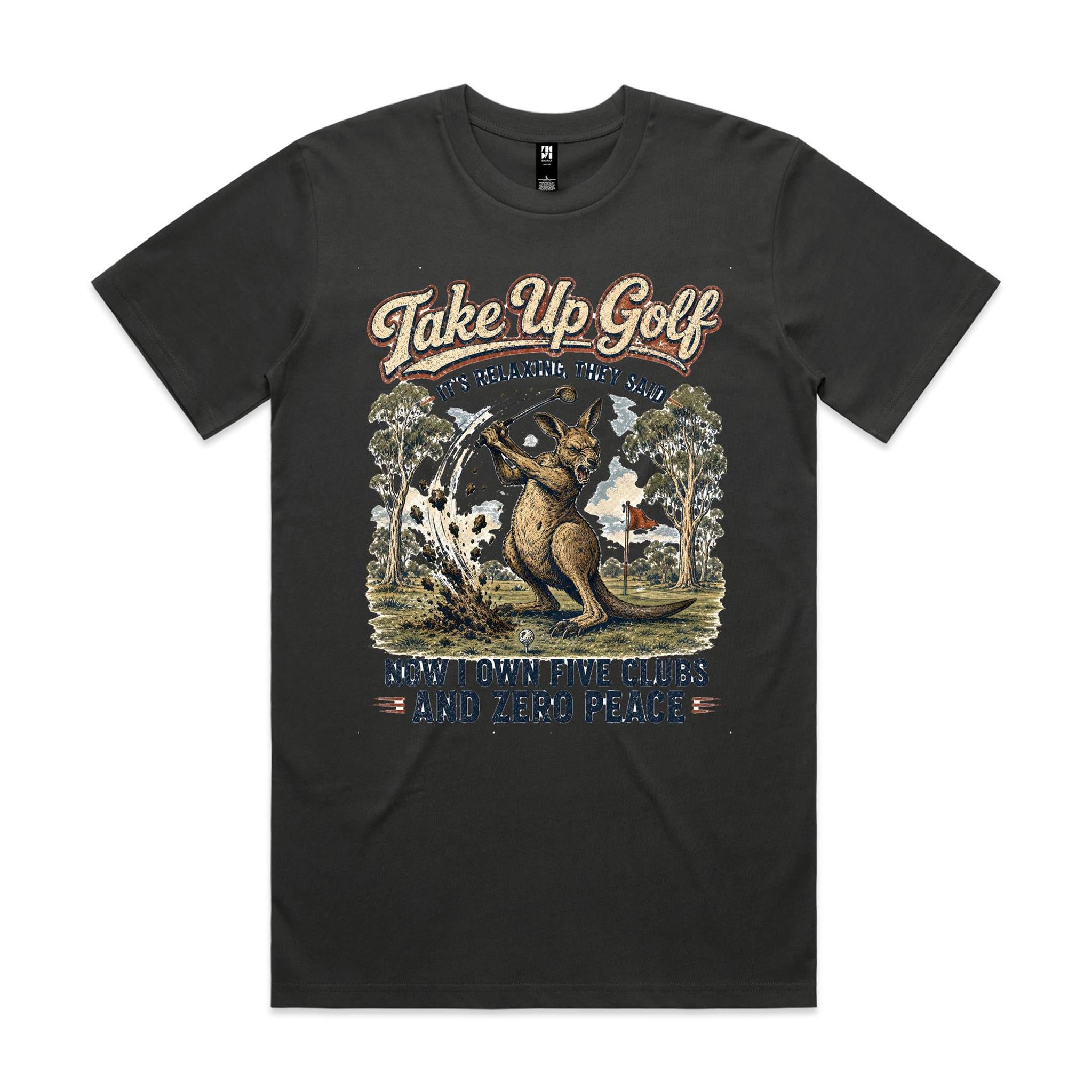 Take Up Golf, They Said — Kangaroo Golf Tee