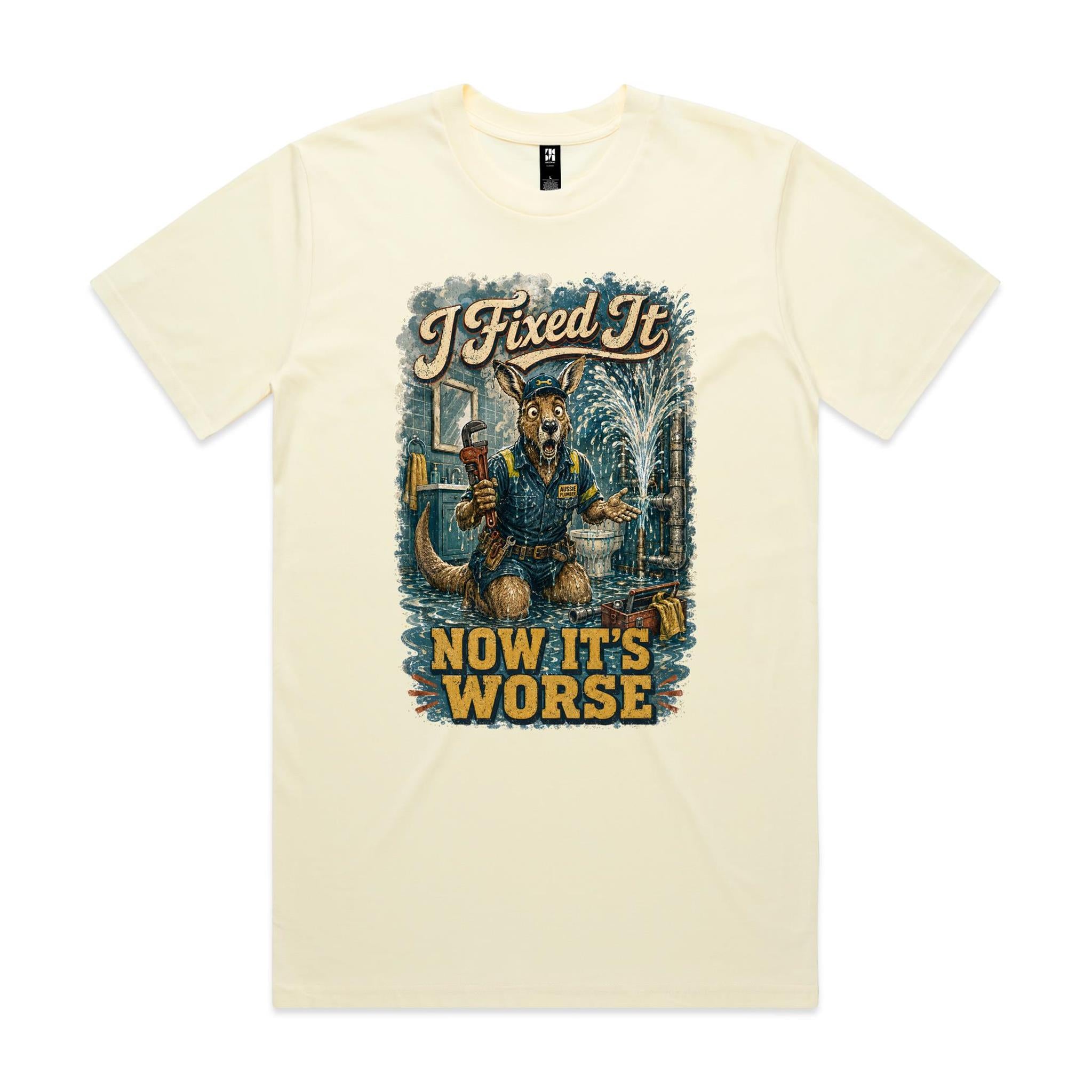 I Fixed It — Now It's Worse | Kangaroo Plumber Tee