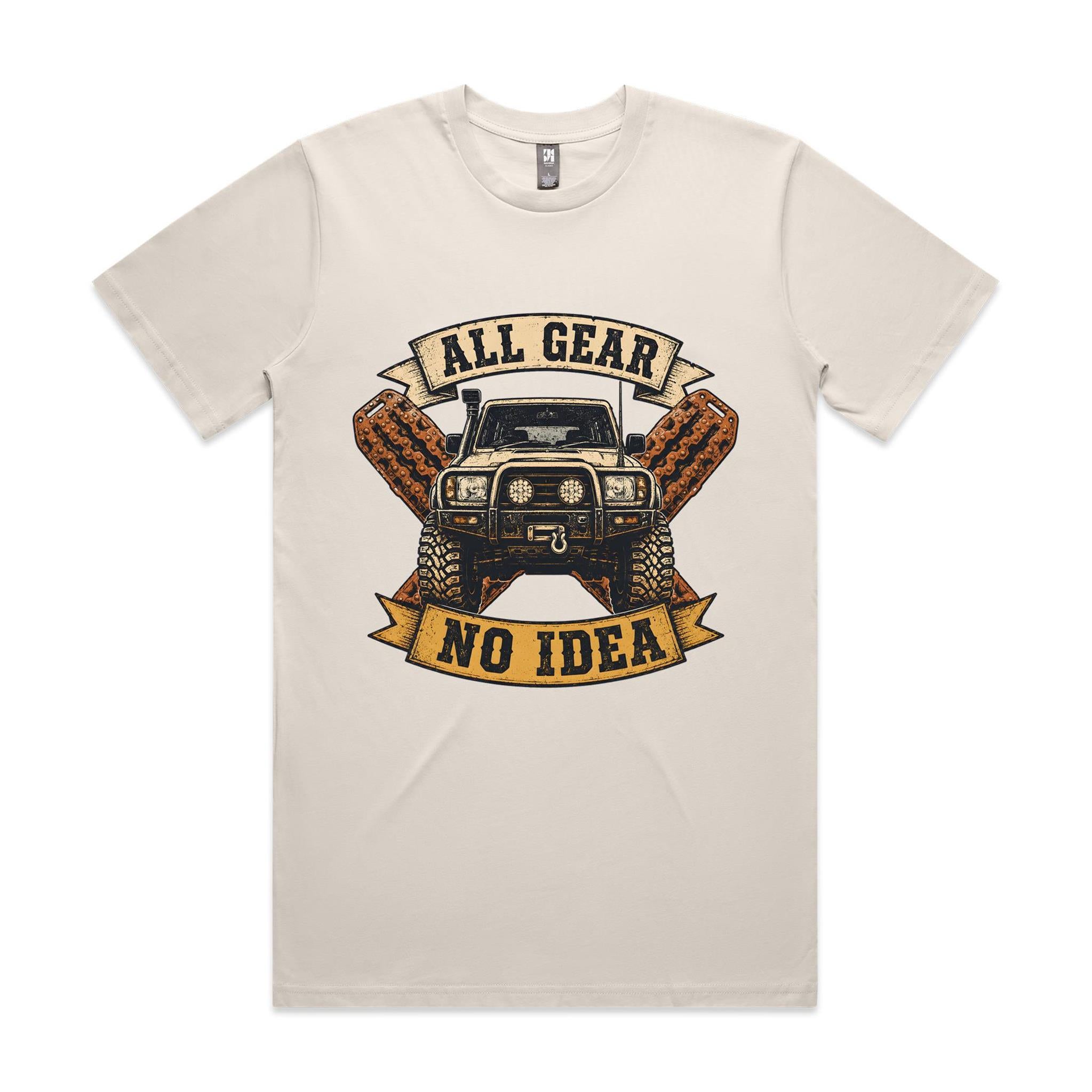 All Gear, No Idea — 4WD Tee