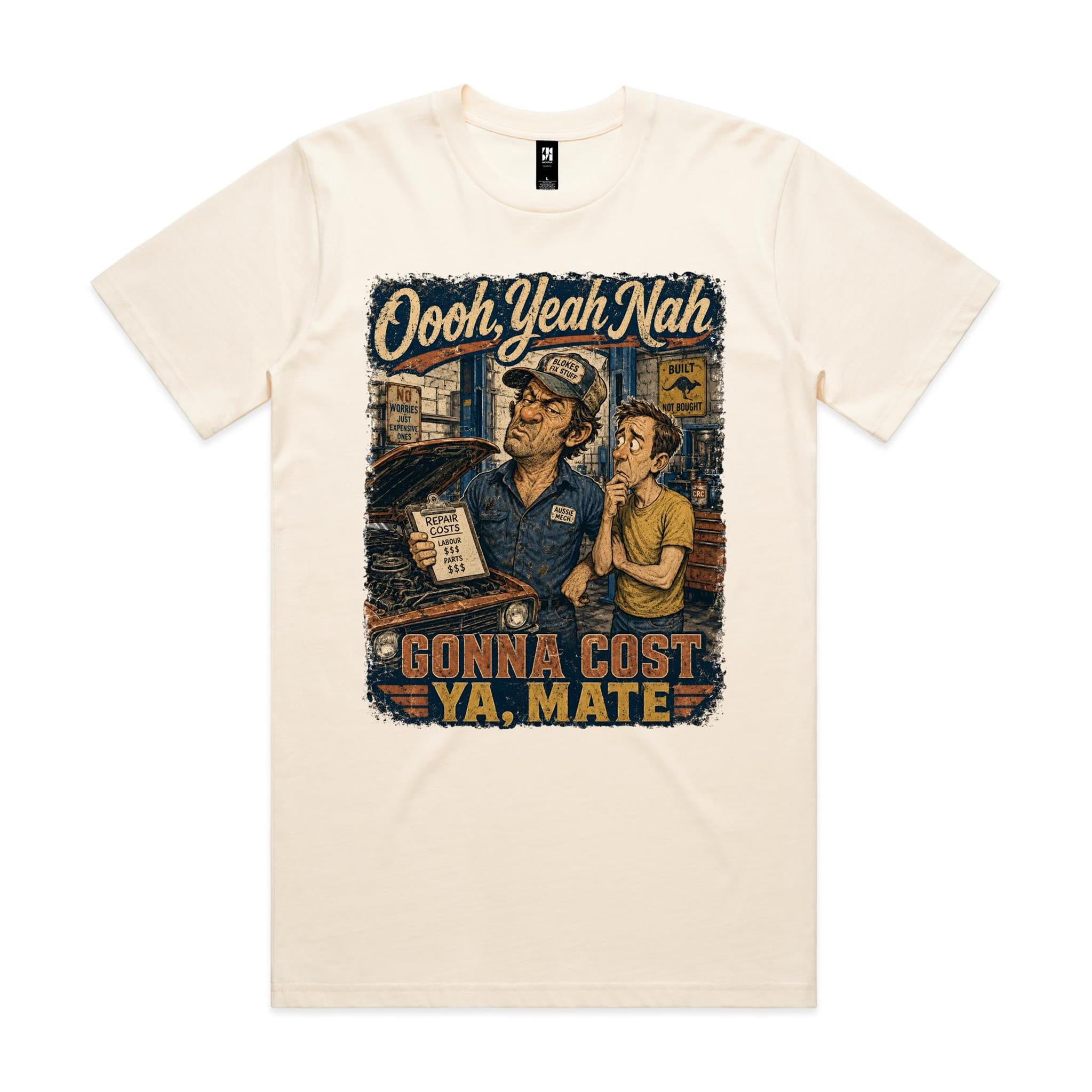Oooh, Yeah Nah | Mechanics Tee