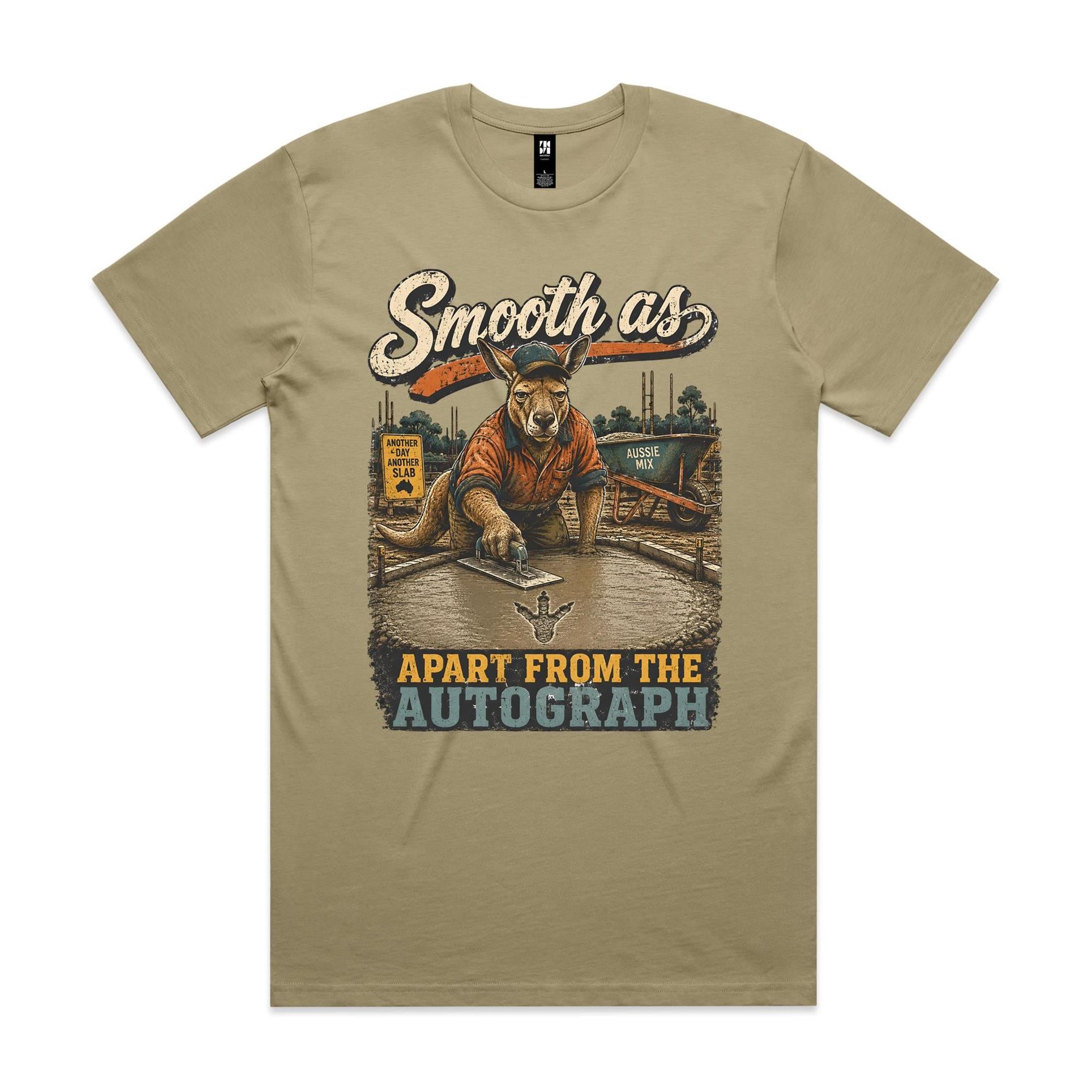 Smooth As, Apart From the Autograph | Kangaroo Concreter Tee