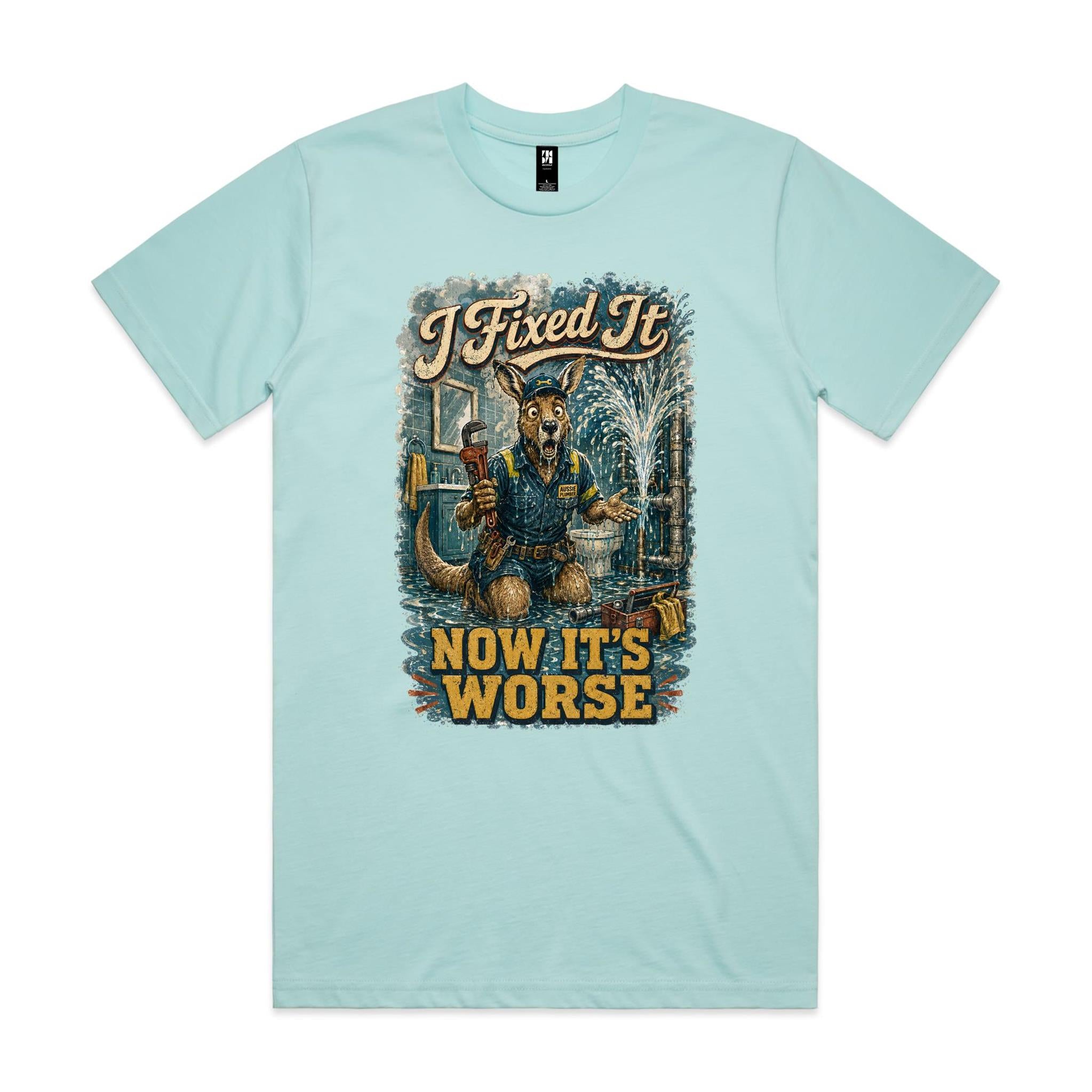 I Fixed It — Now It's Worse | Kangaroo Plumber Tee