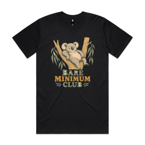 Bare Minimum Club — Lazy Koala Tee