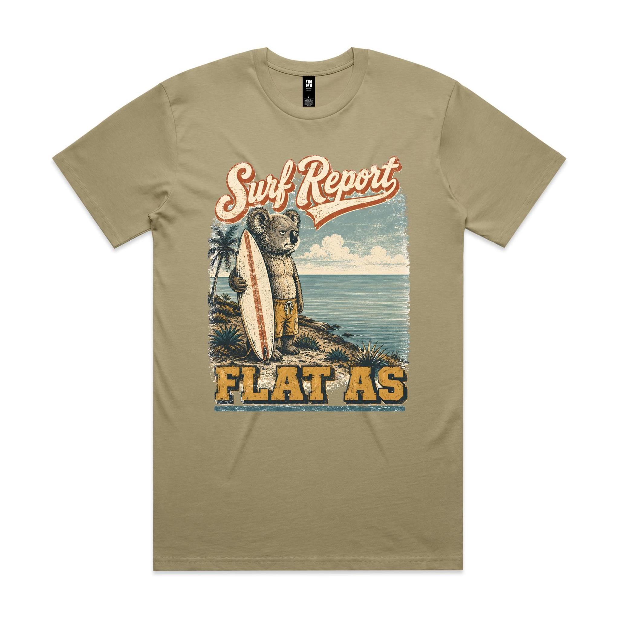 Surf Report: Flat As — Koala Surf Tee