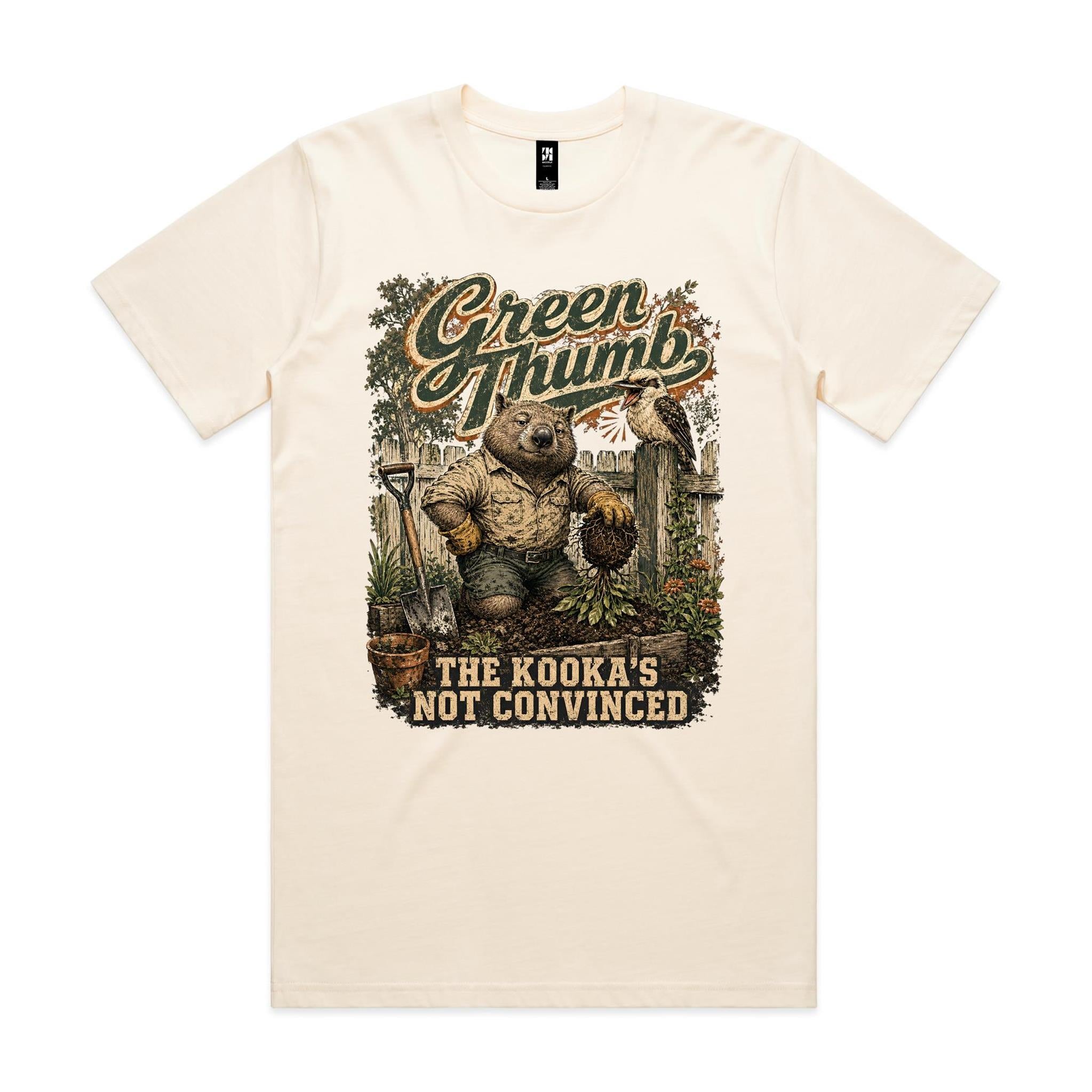 Green Thumb | Wombat Gardener Tee