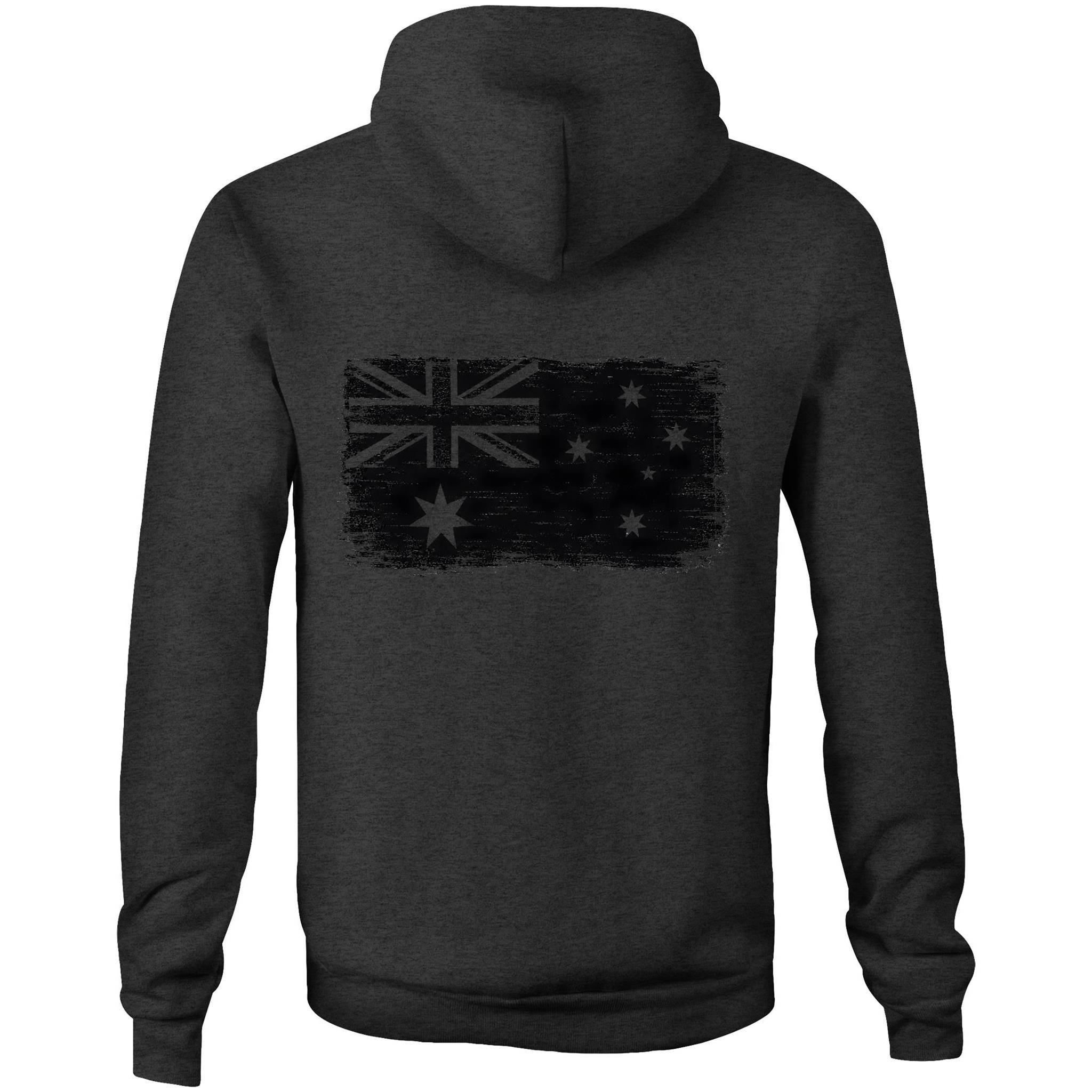 Black Australian Flag  Hoodie | Hoodies