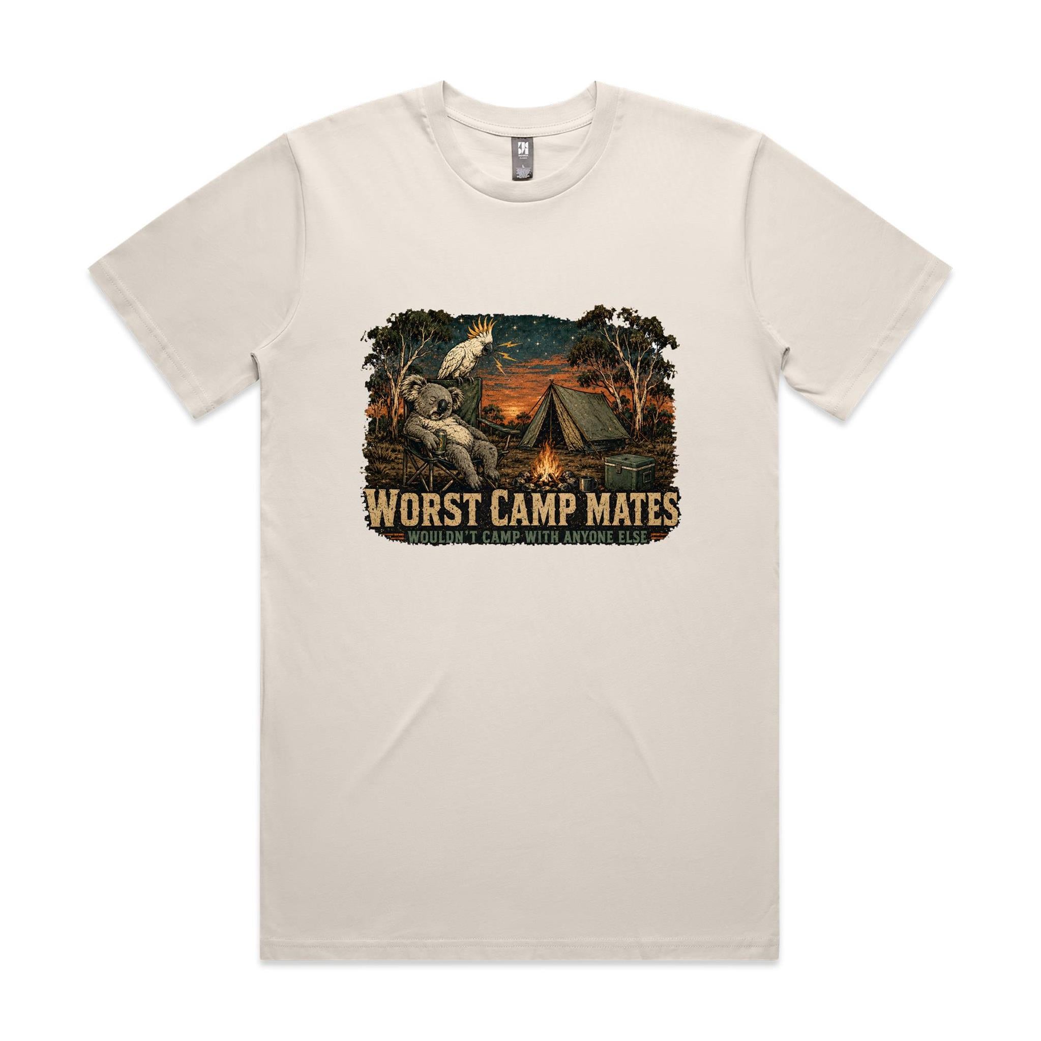 Worst Camp Mates — Wouldn't Camp With Anyone Else | Koala Cockatoo Tee