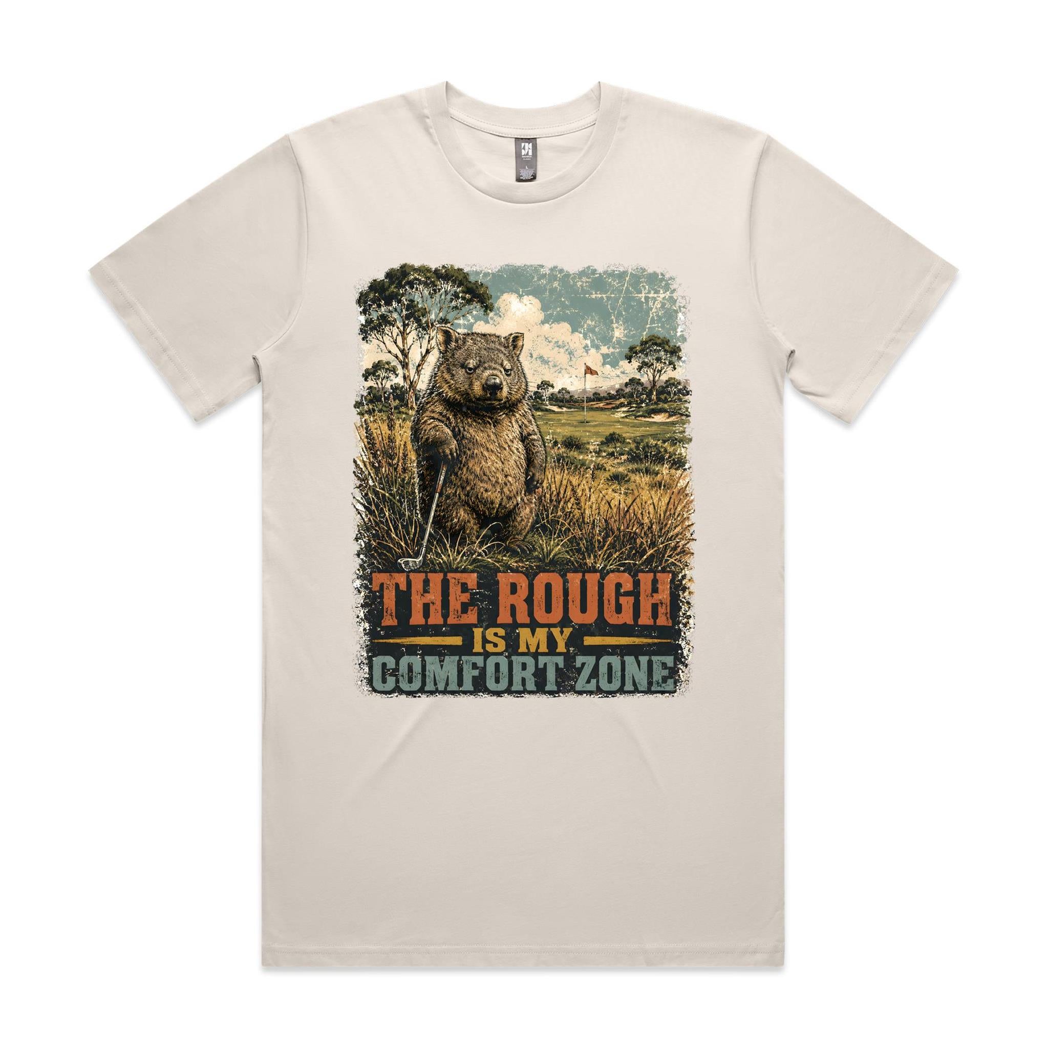 The Rough Is My Comfort Zone — Wombat Golf Tee