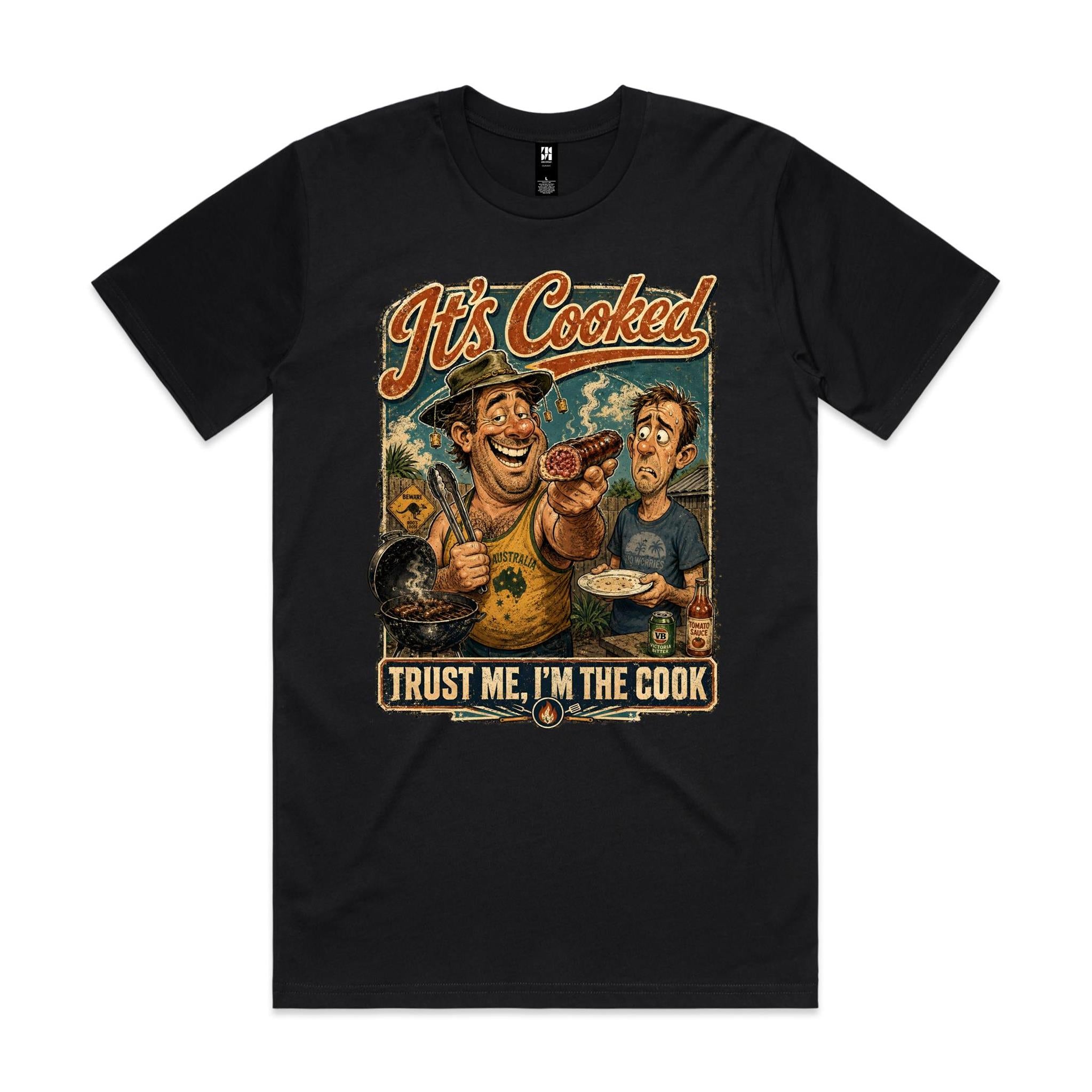 It's Cooked, Trust Me | Backyard Cook Tee