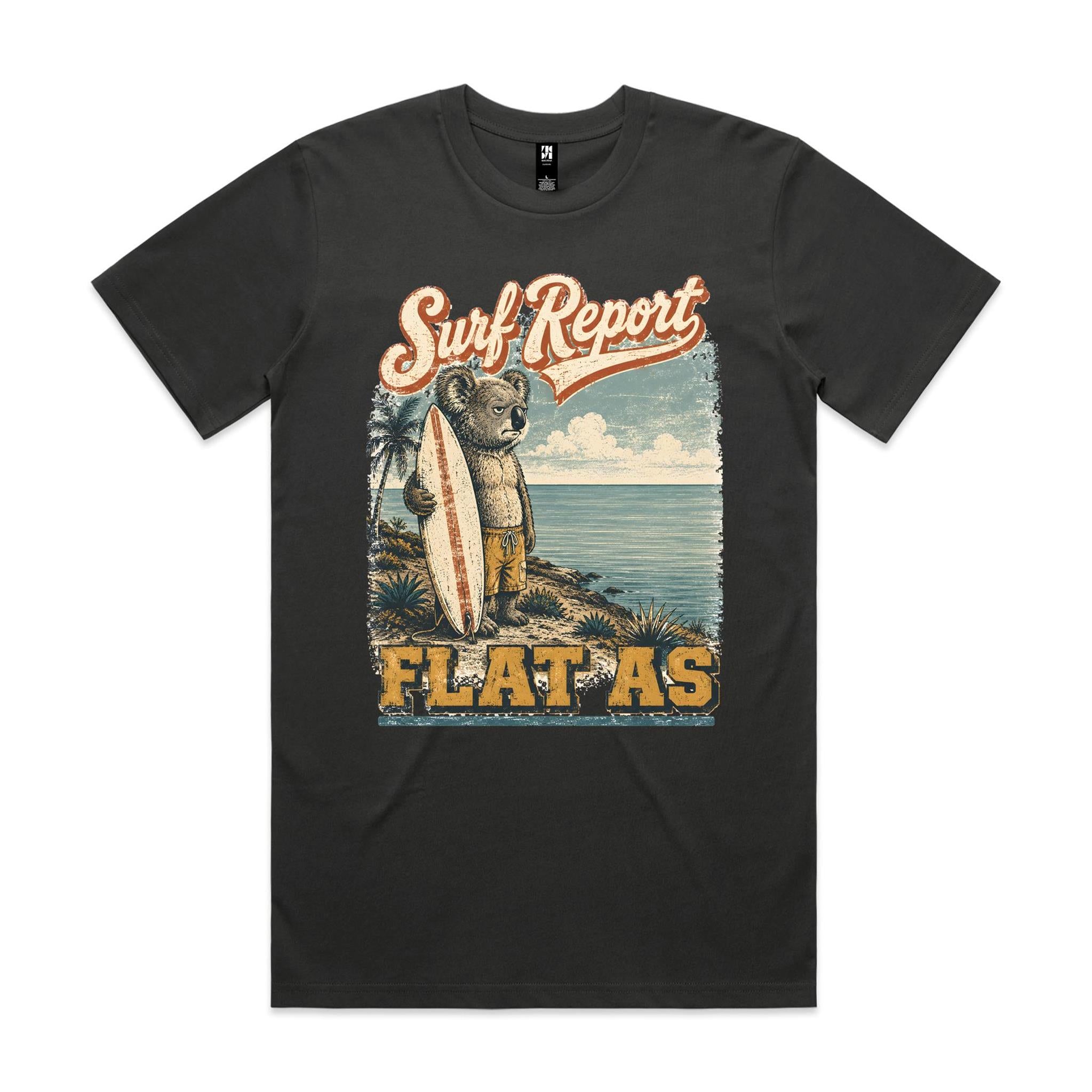 Surf Report: Flat As — Koala Surf Tee