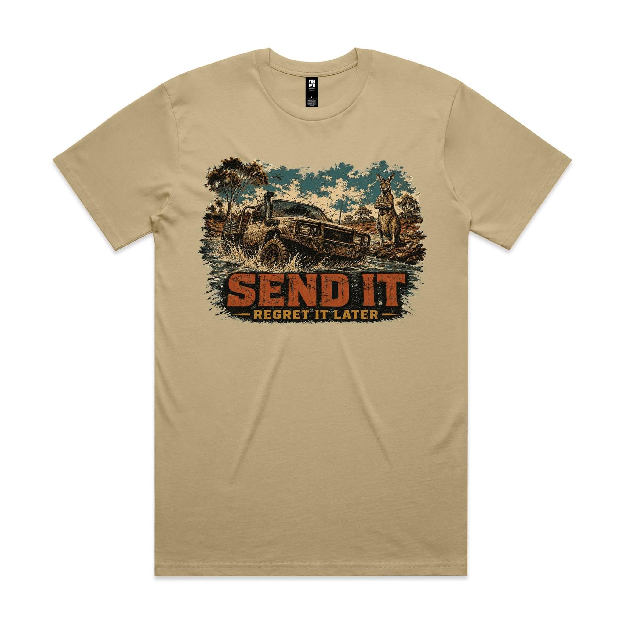 Send It, Regret It Later — 4WD Kangaroo Tee