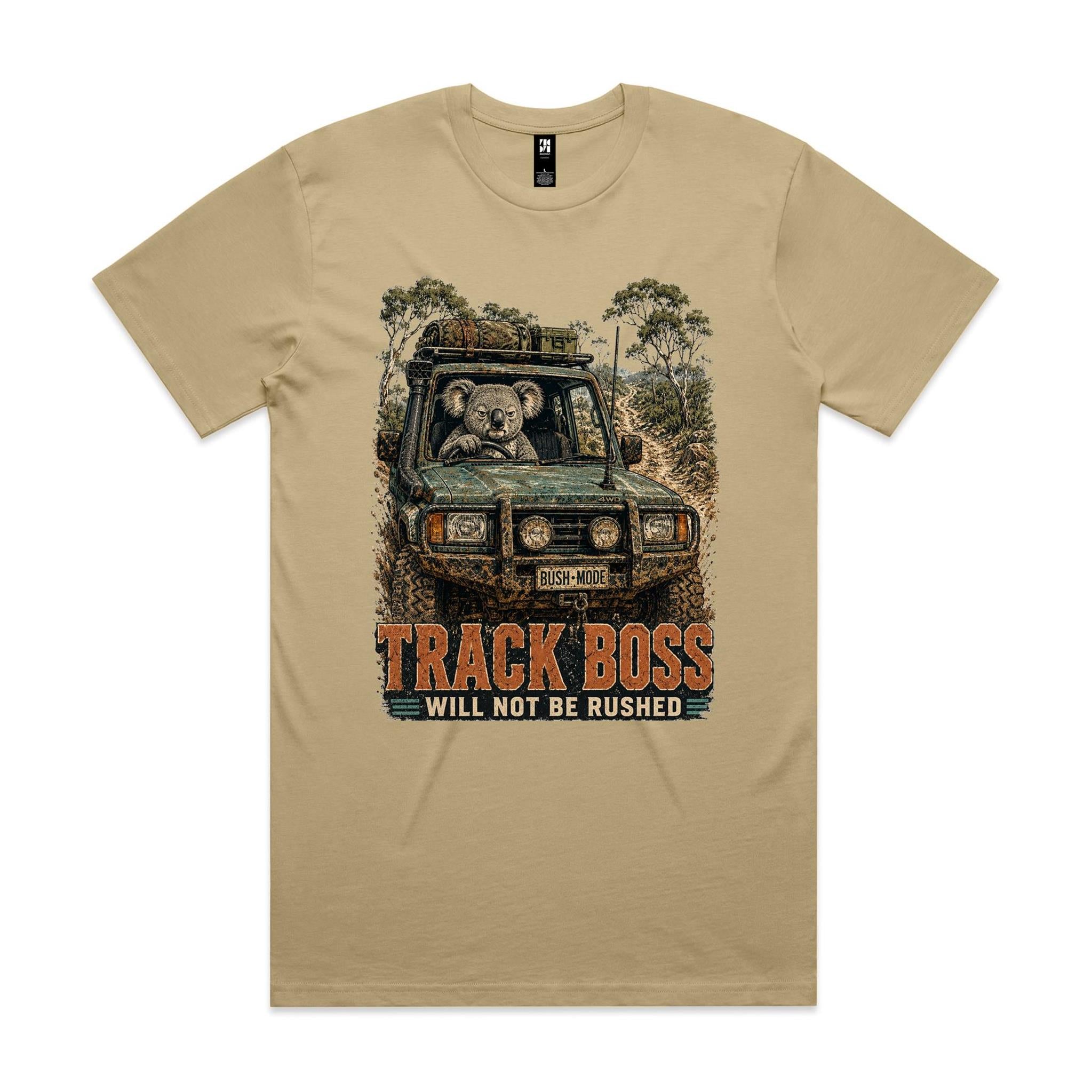 Track Boss, Will Not Be Rushed — Koala 4WD Tee