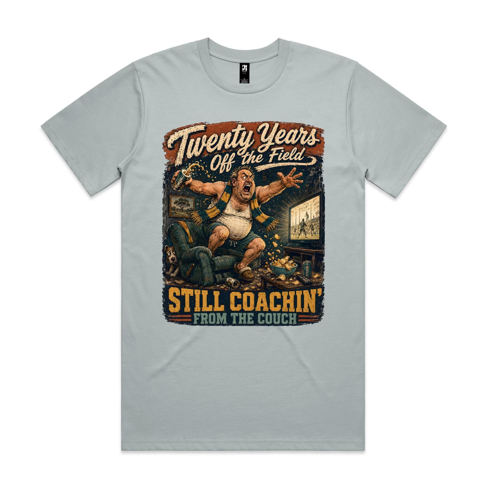 Twenty Years Off the Field | Armchair Coach Tee