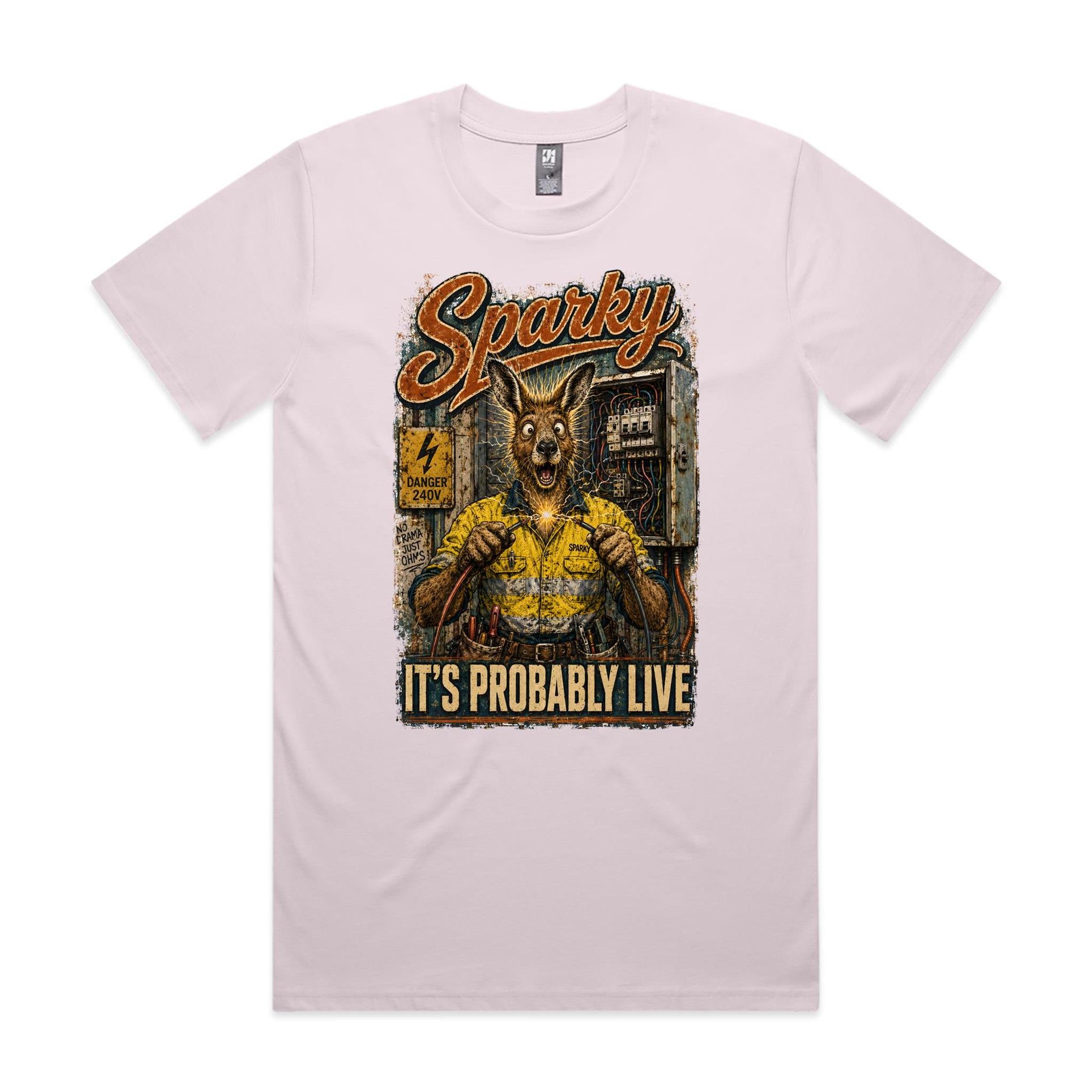 Sparky — It's Probably Live | Kangaroo Sparky Tee