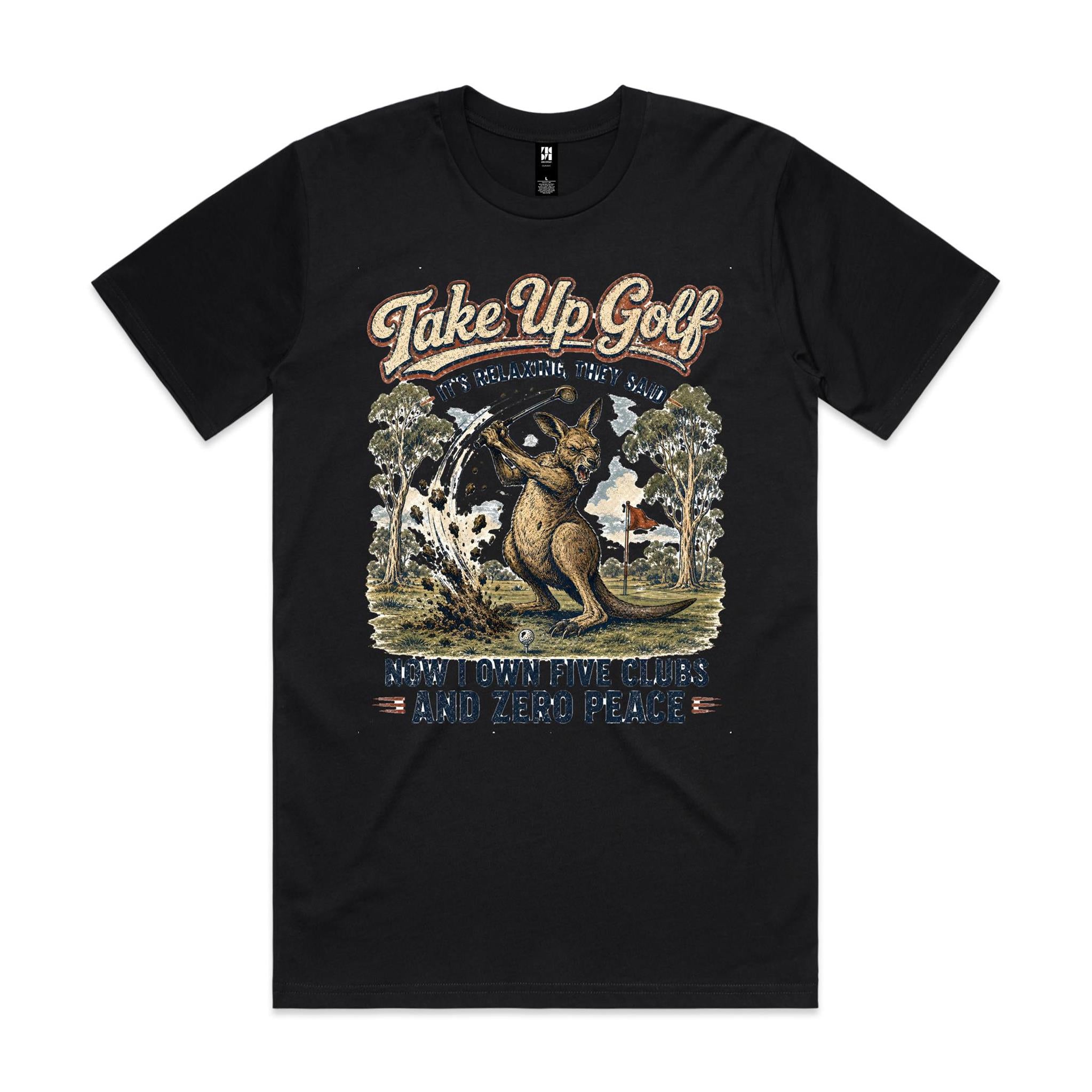 Take Up Golf, They Said — Kangaroo Golf Tee