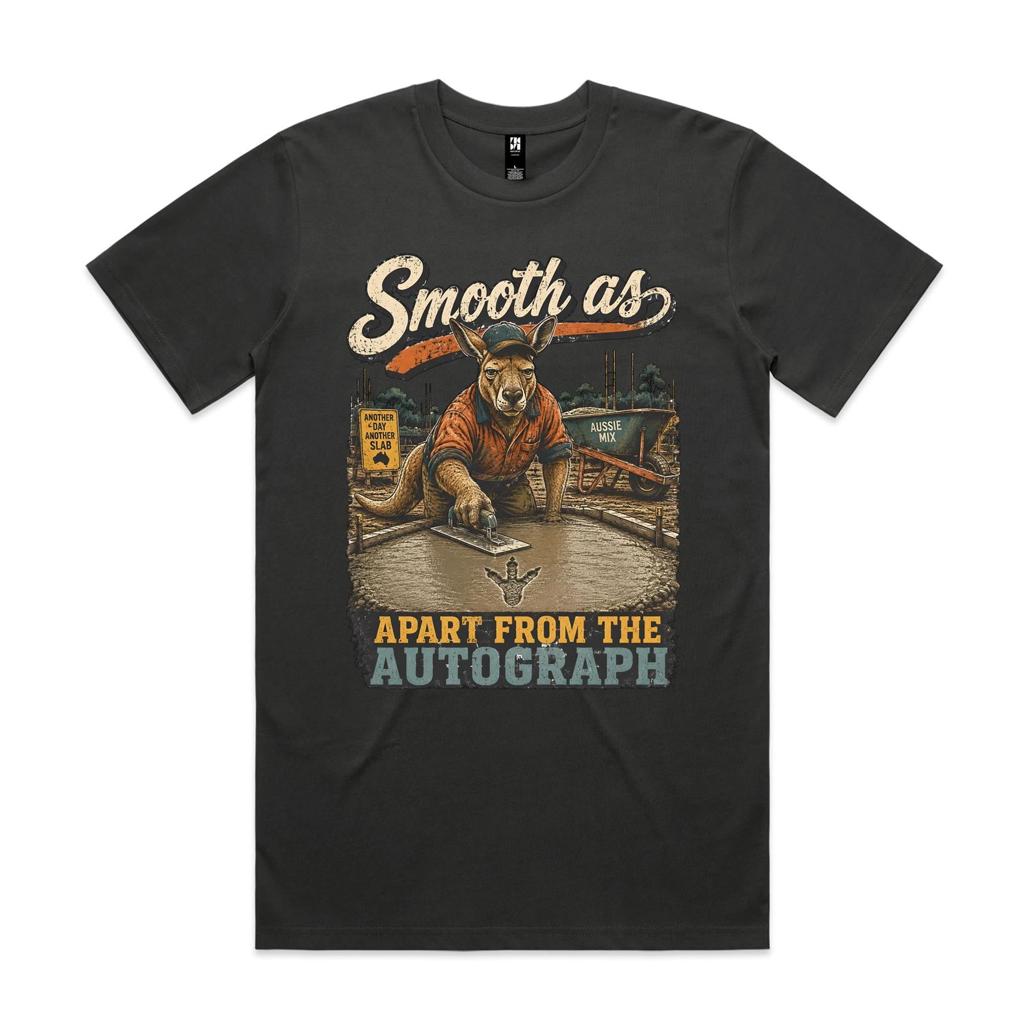 Smooth As, Apart From the Autograph | Kangaroo Concreter Tee