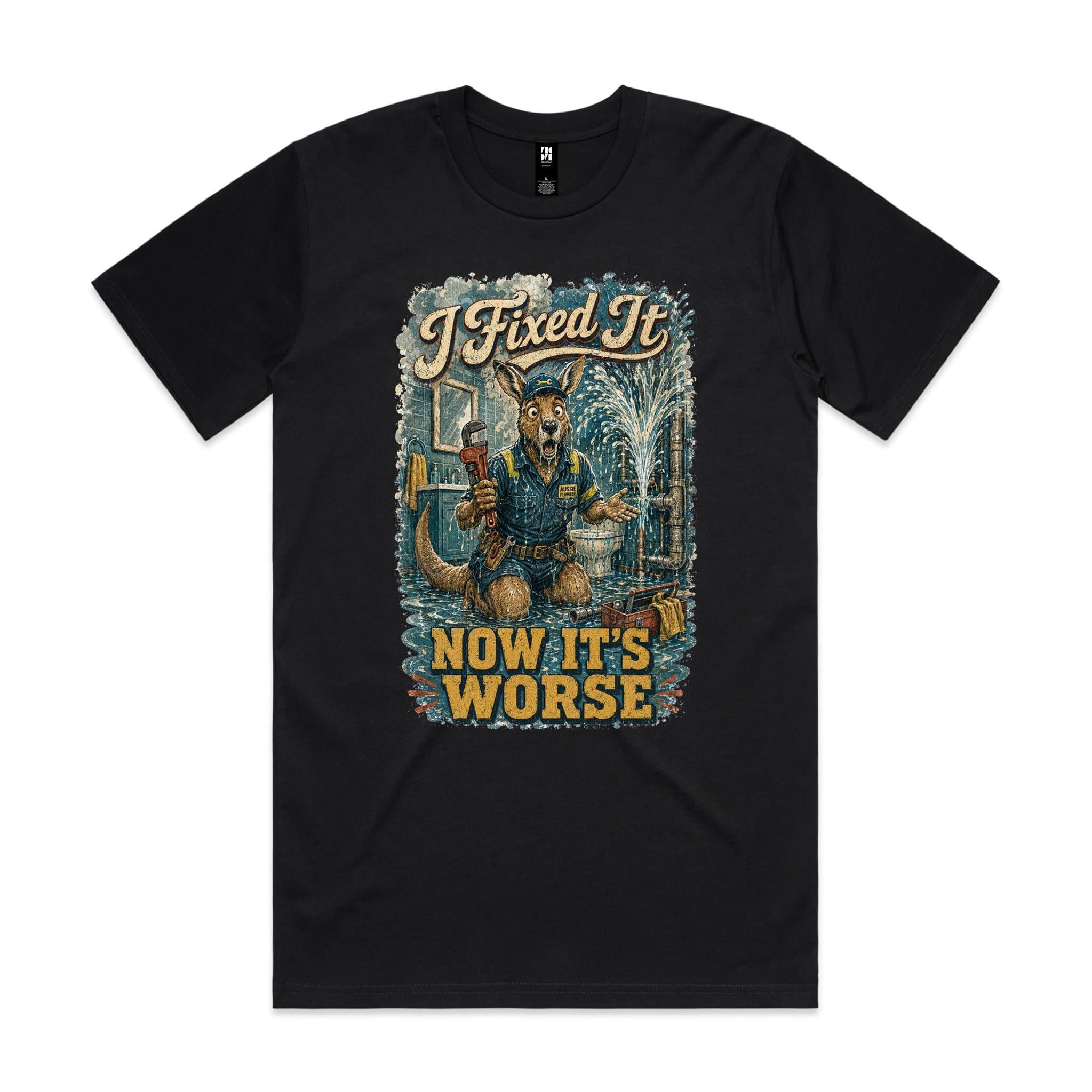 I Fixed It — Now It's Worse | Kangaroo Plumber Tee