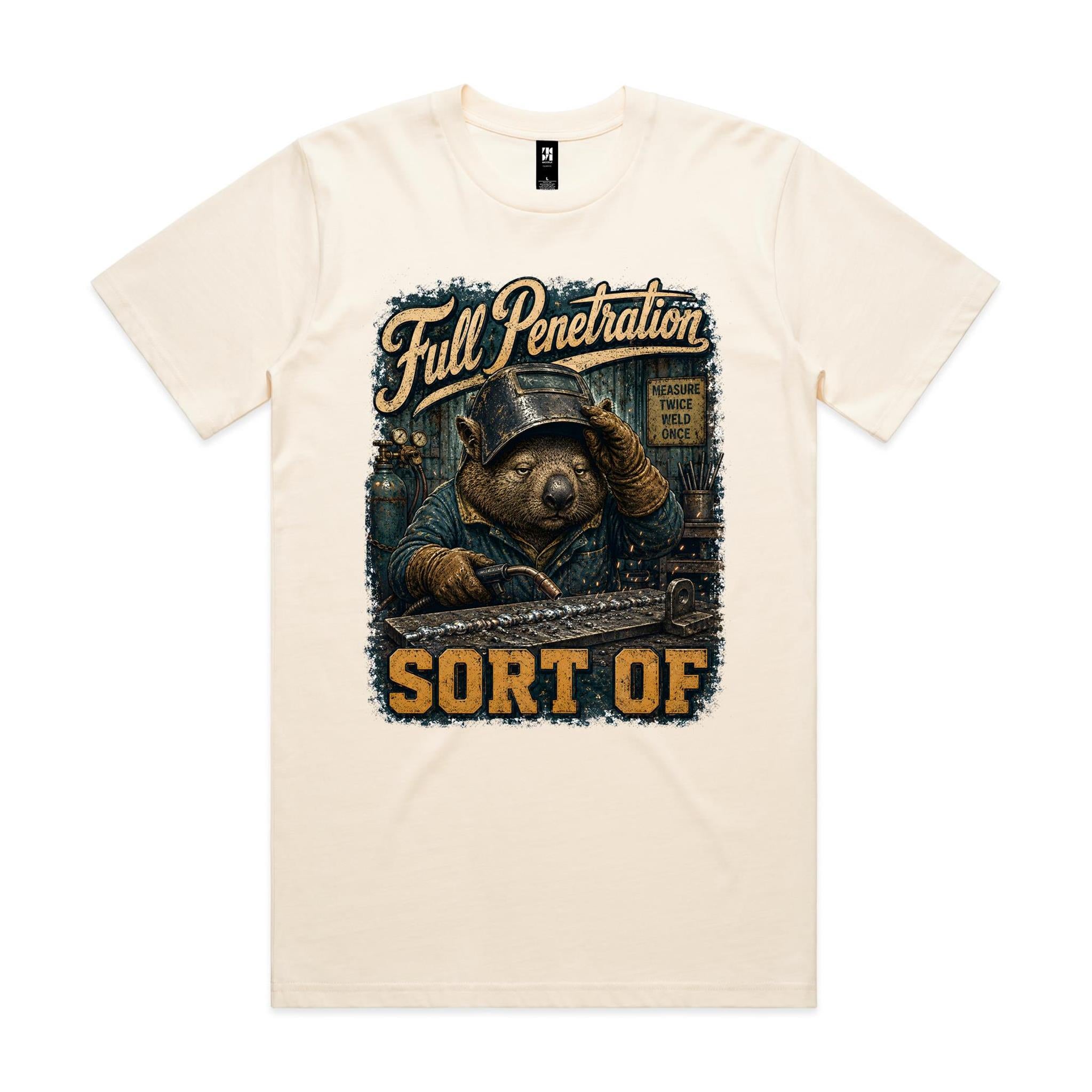 Full Penetration — Sort Of | Wombat Welder Tee