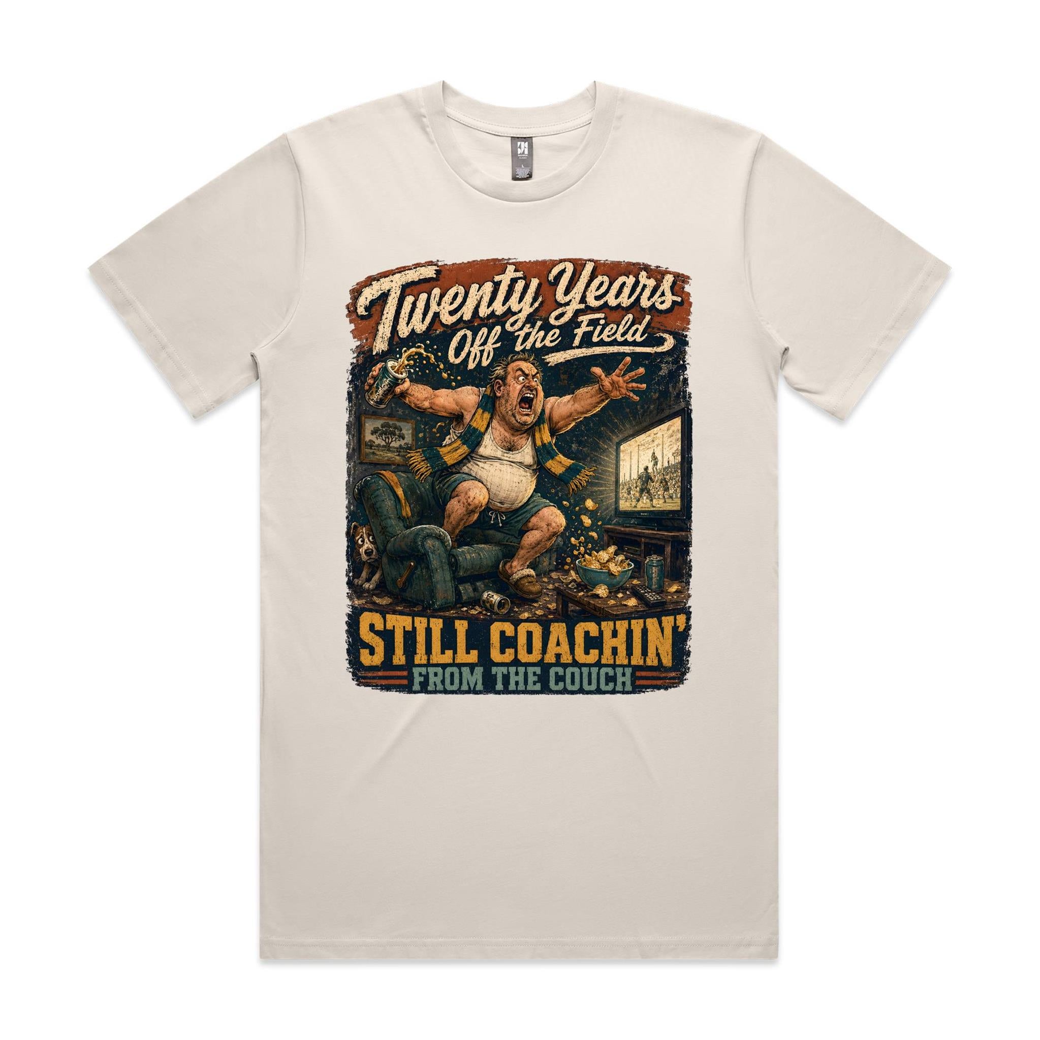 Twenty Years Off the Field | Armchair Coach Tee