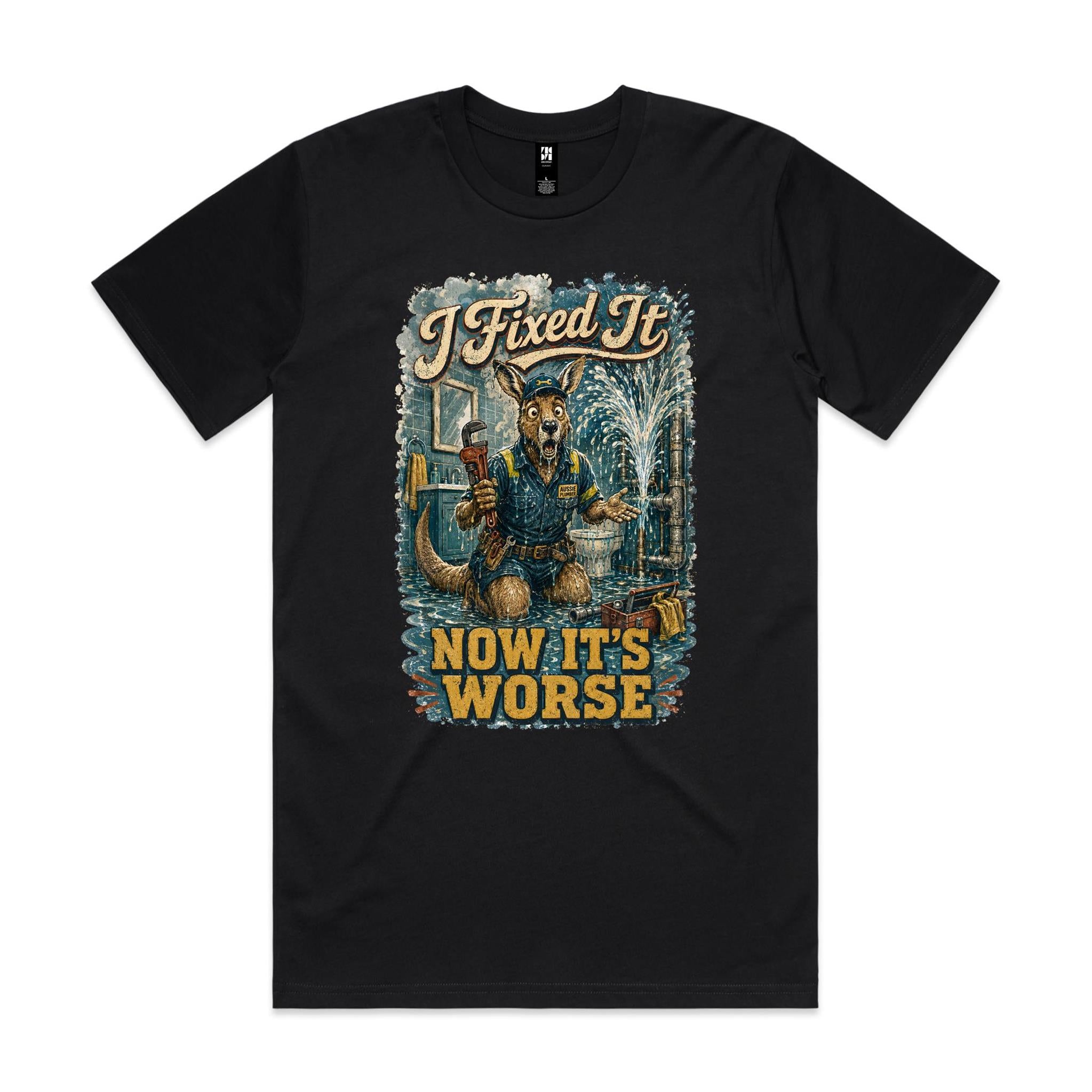I Fixed It — Now It's Worse | Kangaroo Plumber Tee