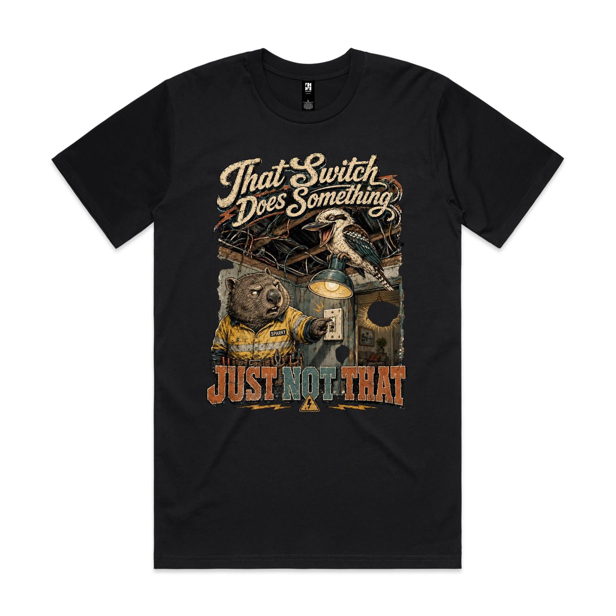 That Switch Does Something | Wombat Sparky Tee