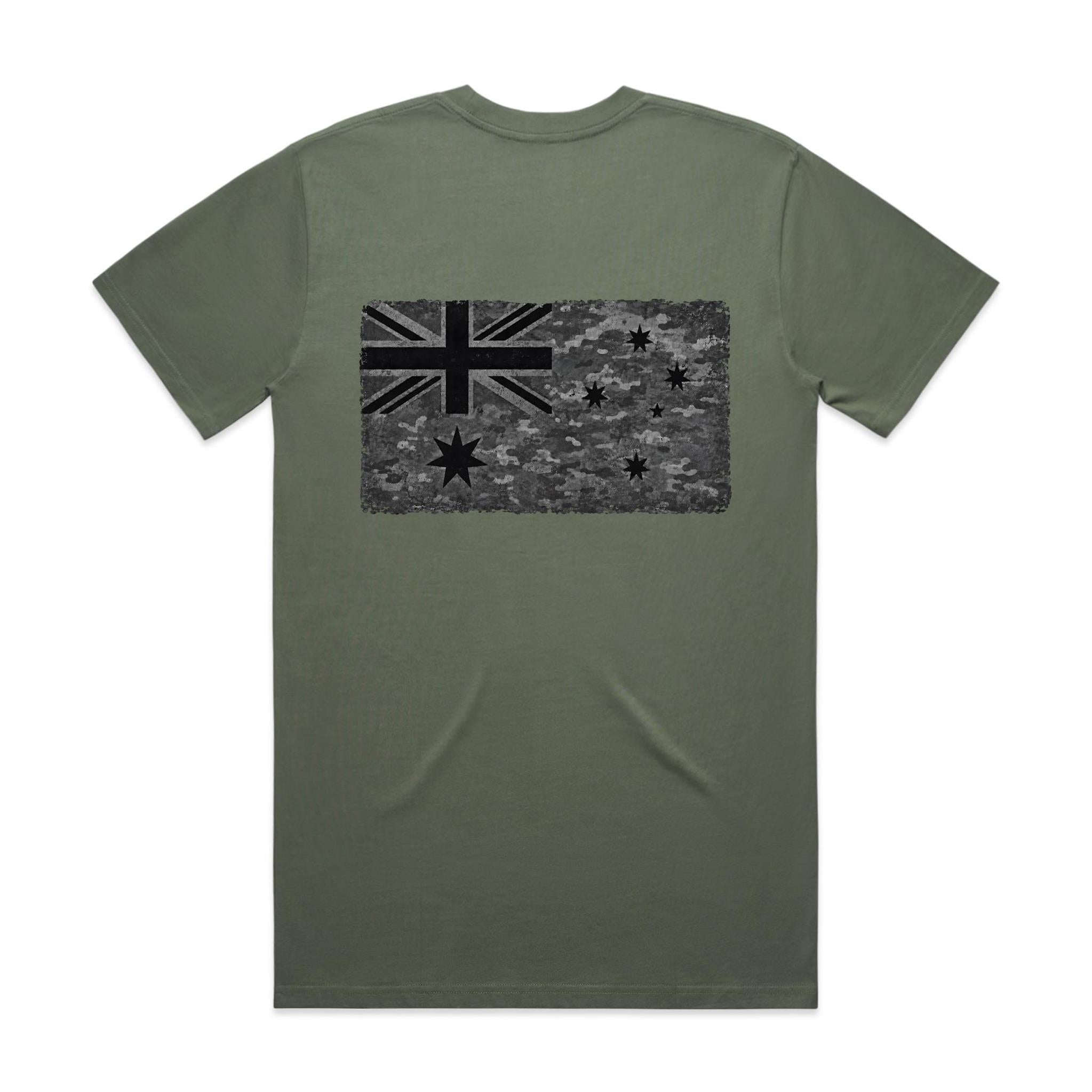 Australian Flag — Grey Camo | The Serious Corner