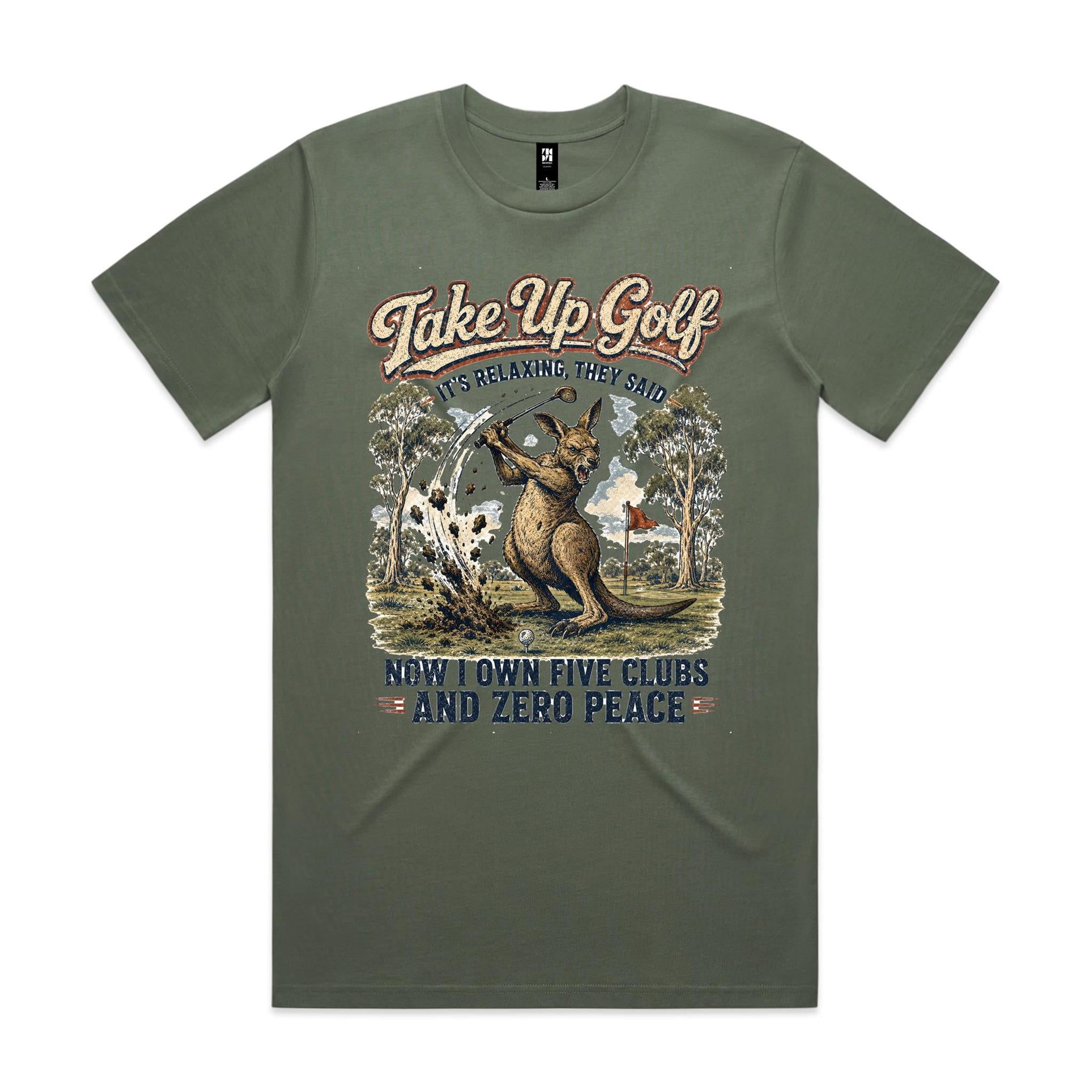 Take Up Golf, They Said — Kangaroo Golf Tee