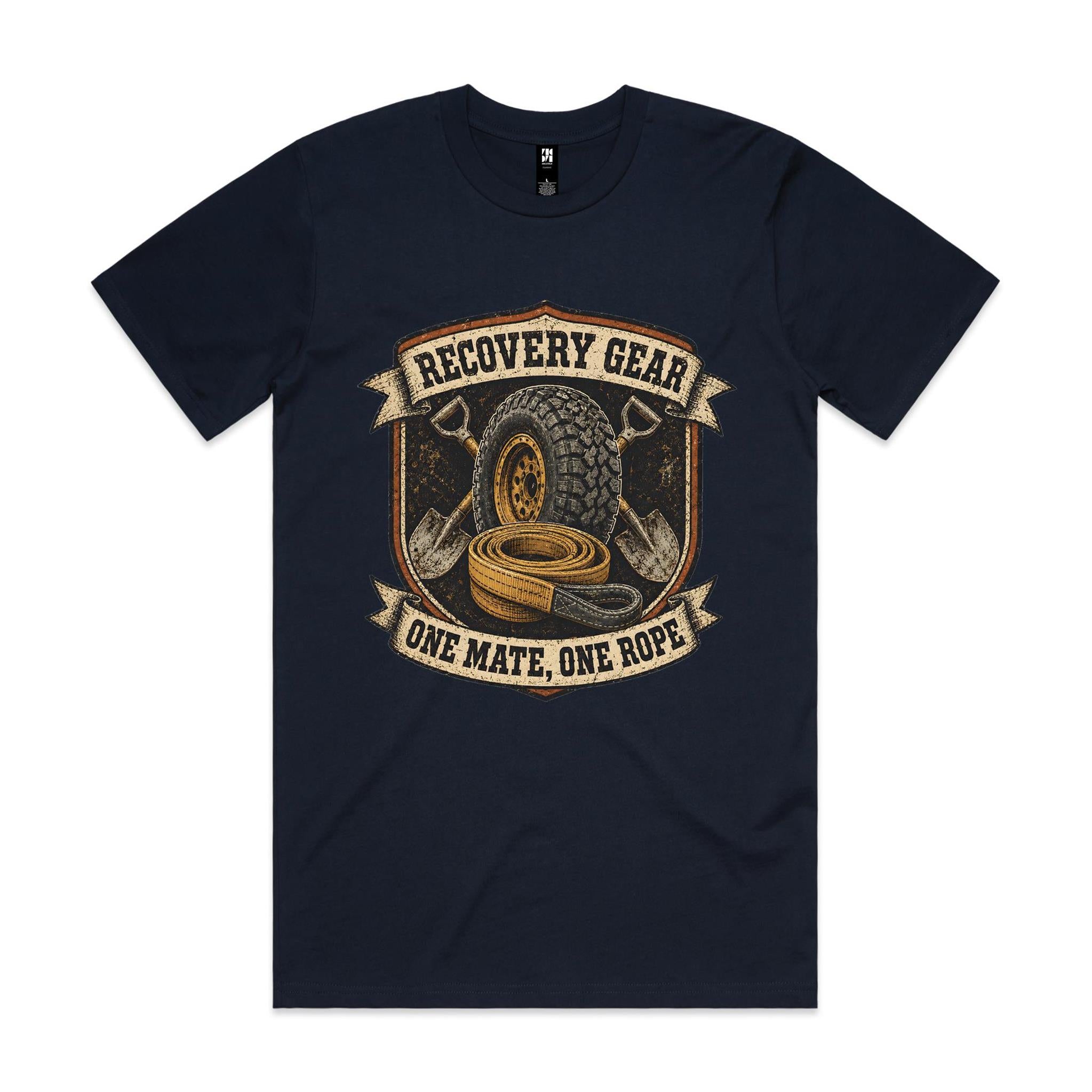 Recovery Gear — One Mate, One Rope | 4WD Tee