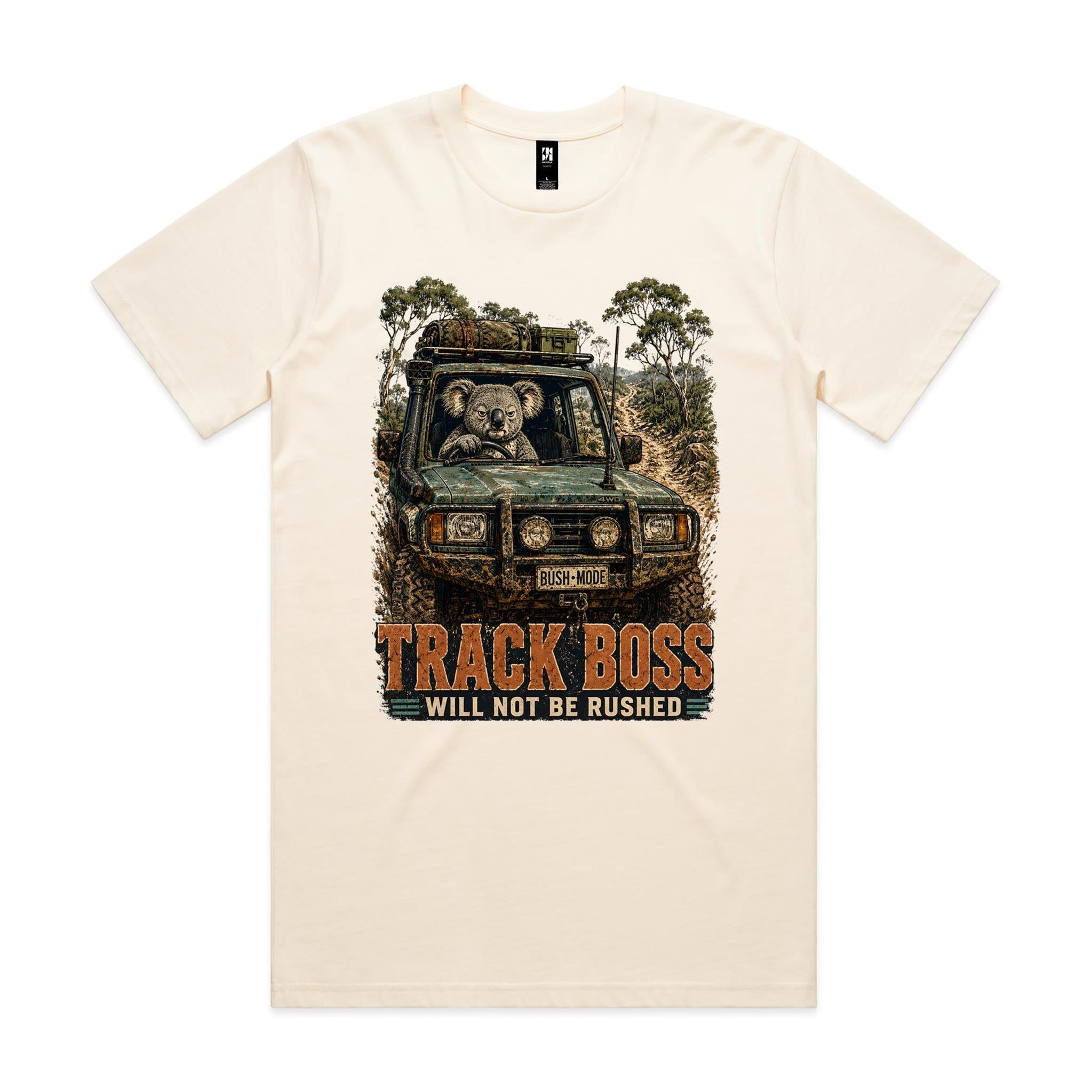 Track Boss, Will Not Be Rushed — Koala 4WD Tee
