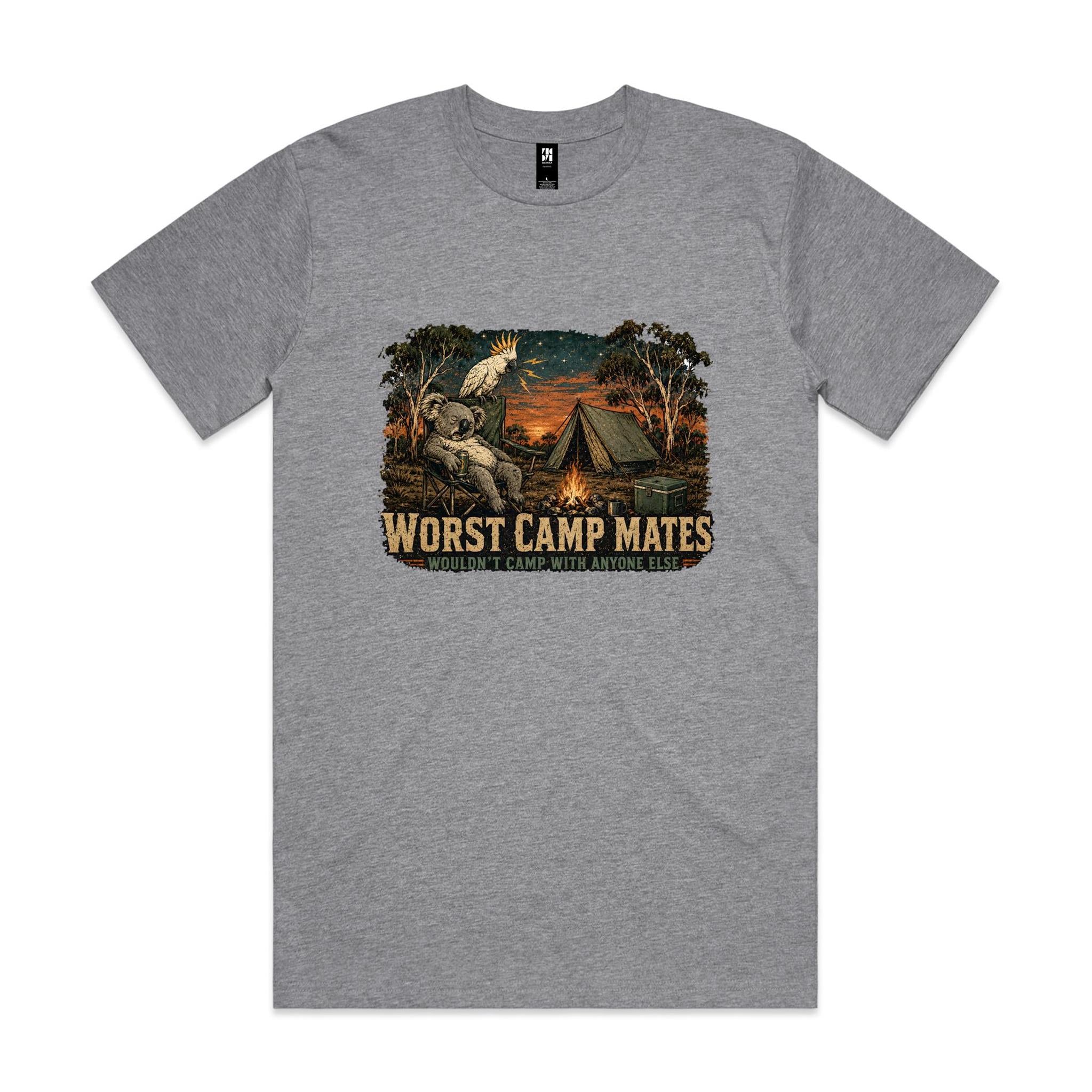 Worst Camp Mates — Wouldn't Camp With Anyone Else | Koala Cockatoo Tee