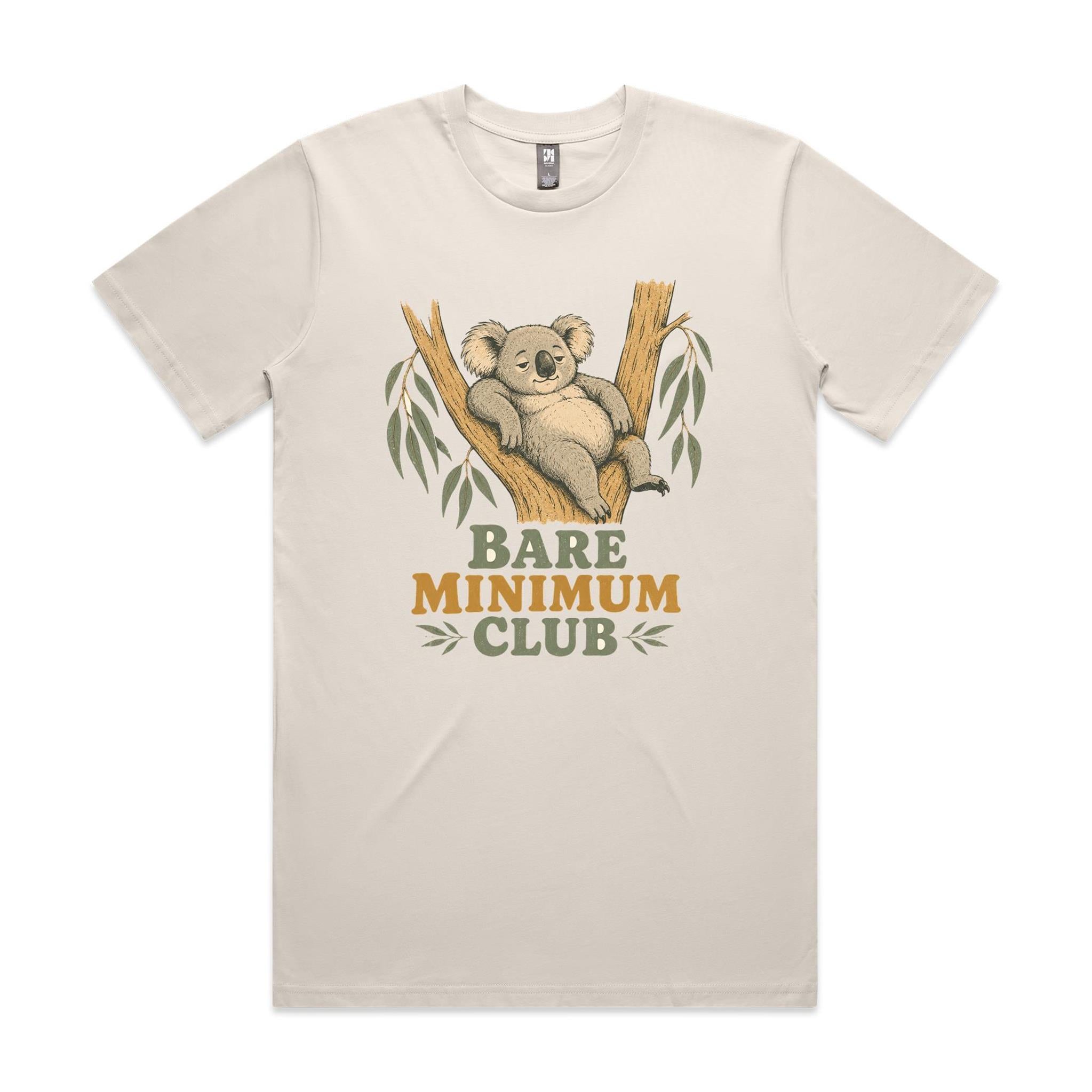 Bare Minimum Club — Lazy Koala Tee