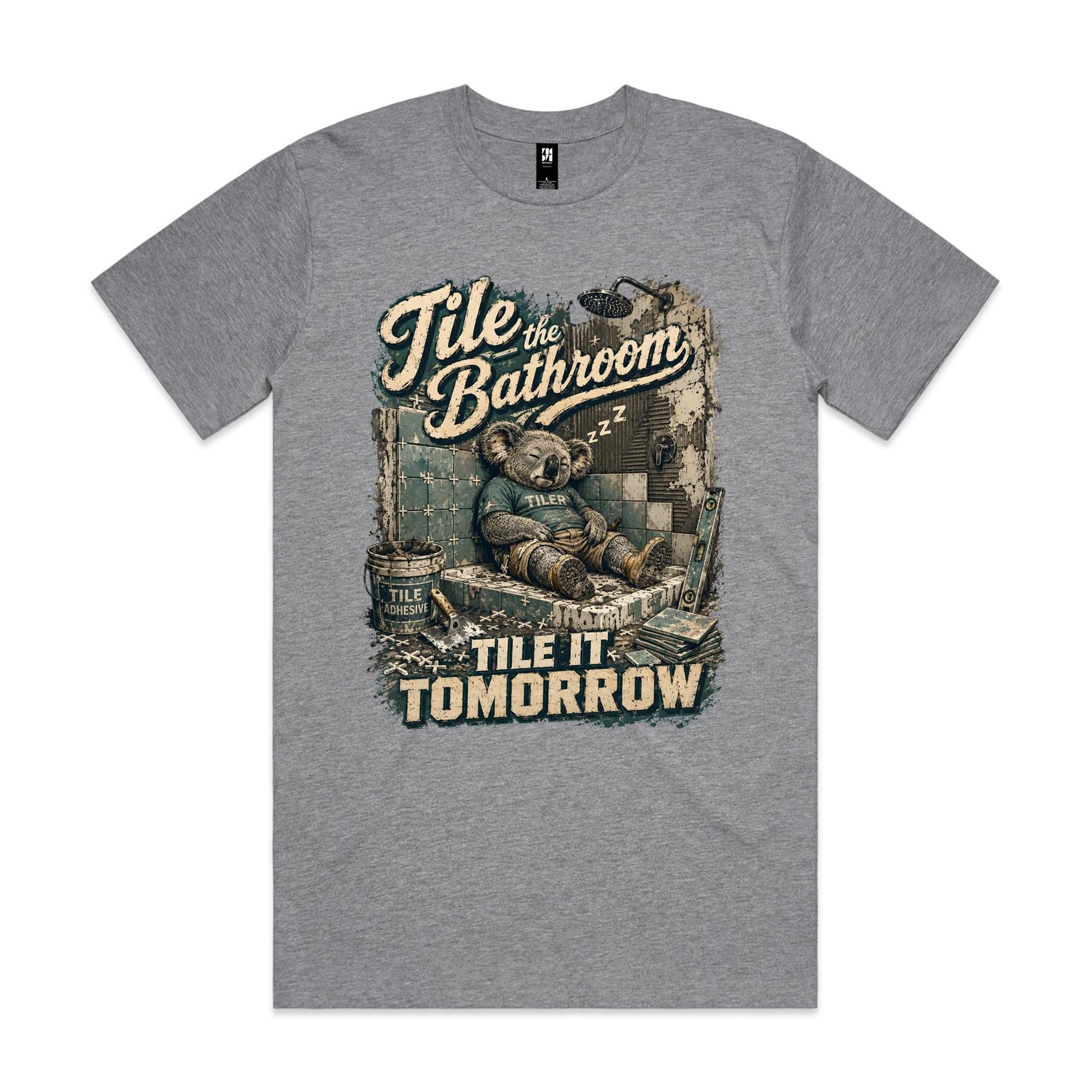 Tile the Bathroom — Tile It Tomorrow | Koala Tiler Tee