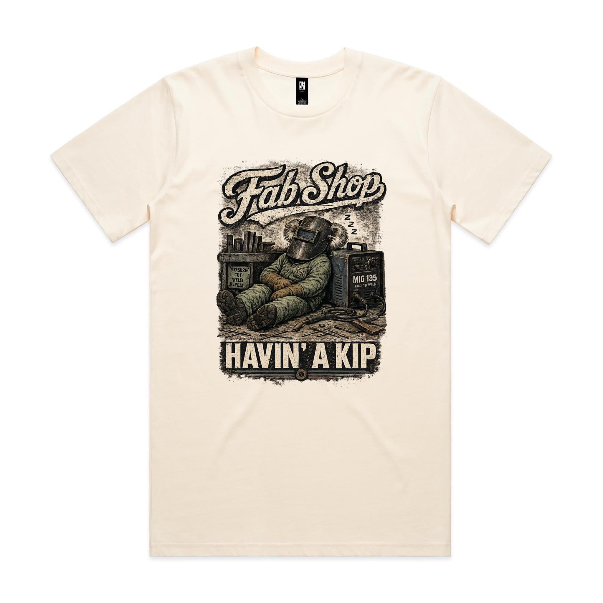 Fab Shop — Havin' a Kip | Welder Tee
