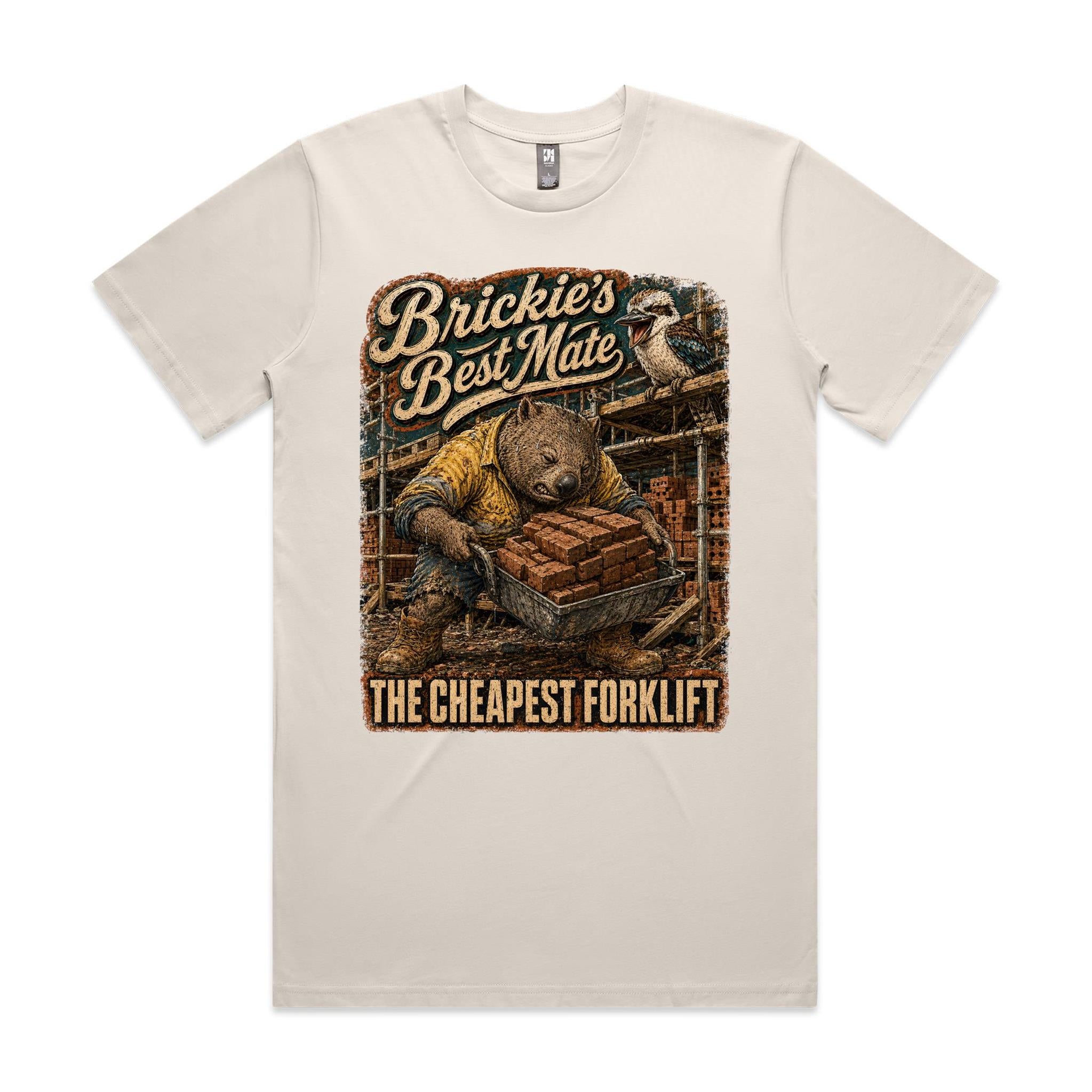 Brickie's Best Mate | Wombat Labourer Tee