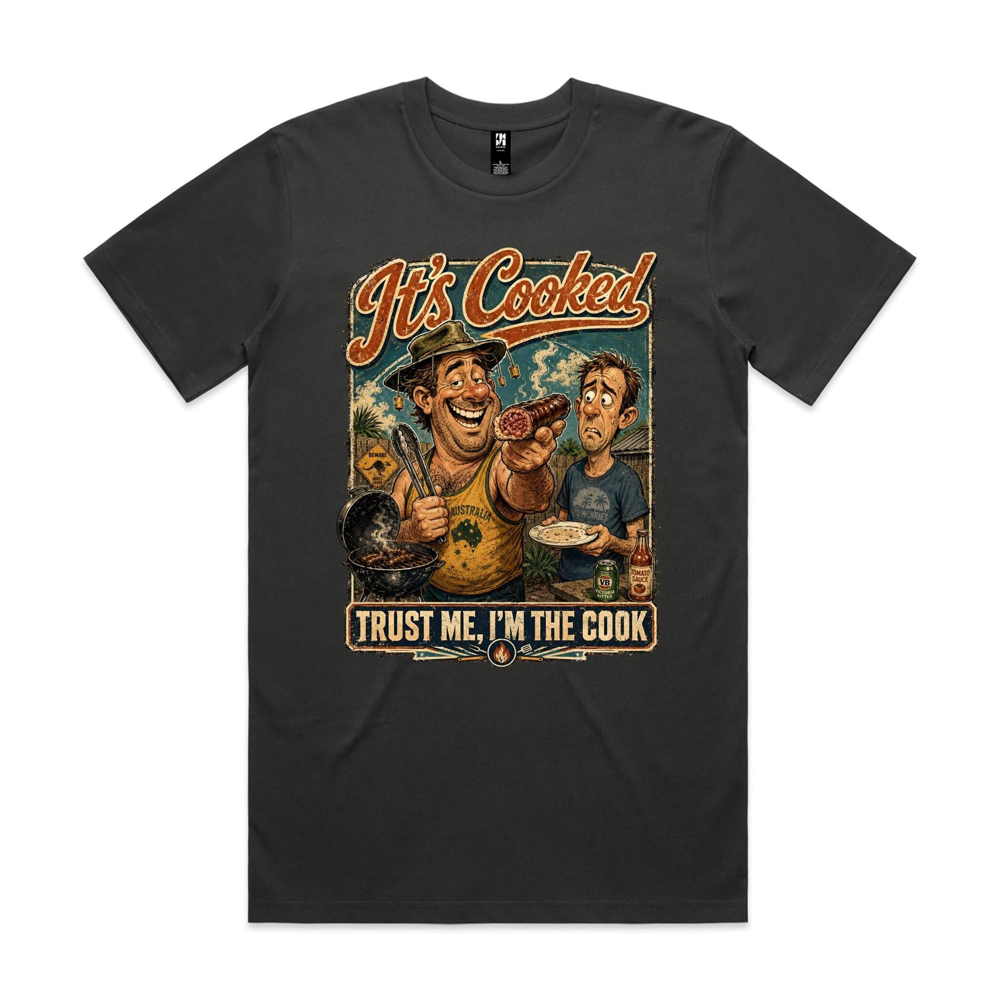 It's Cooked, Trust Me | Backyard Cook Tee
