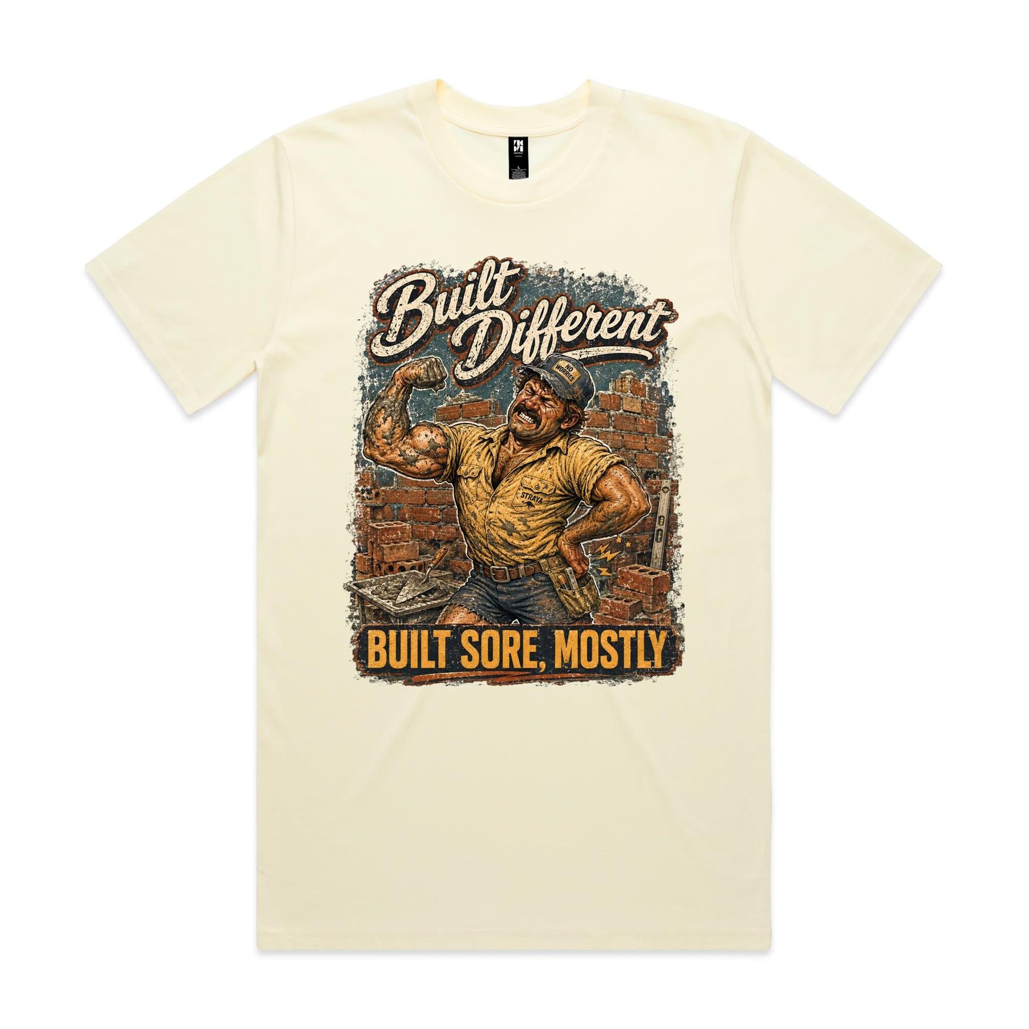 Built Different | Brickies Tee