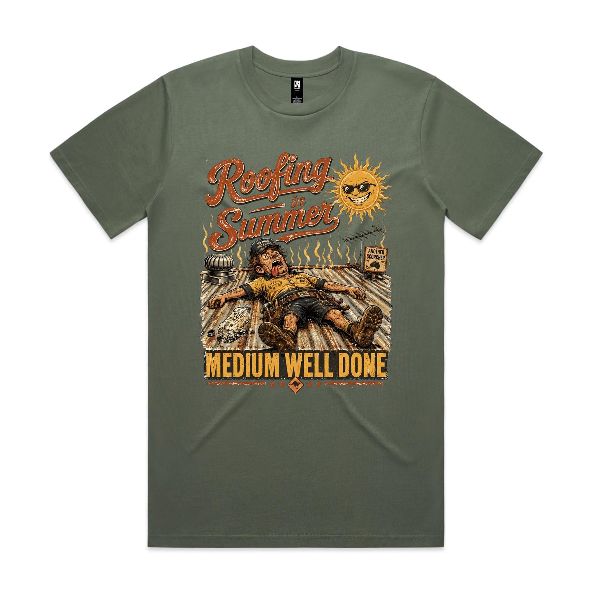 Roofing in Summer | Roofers Tee