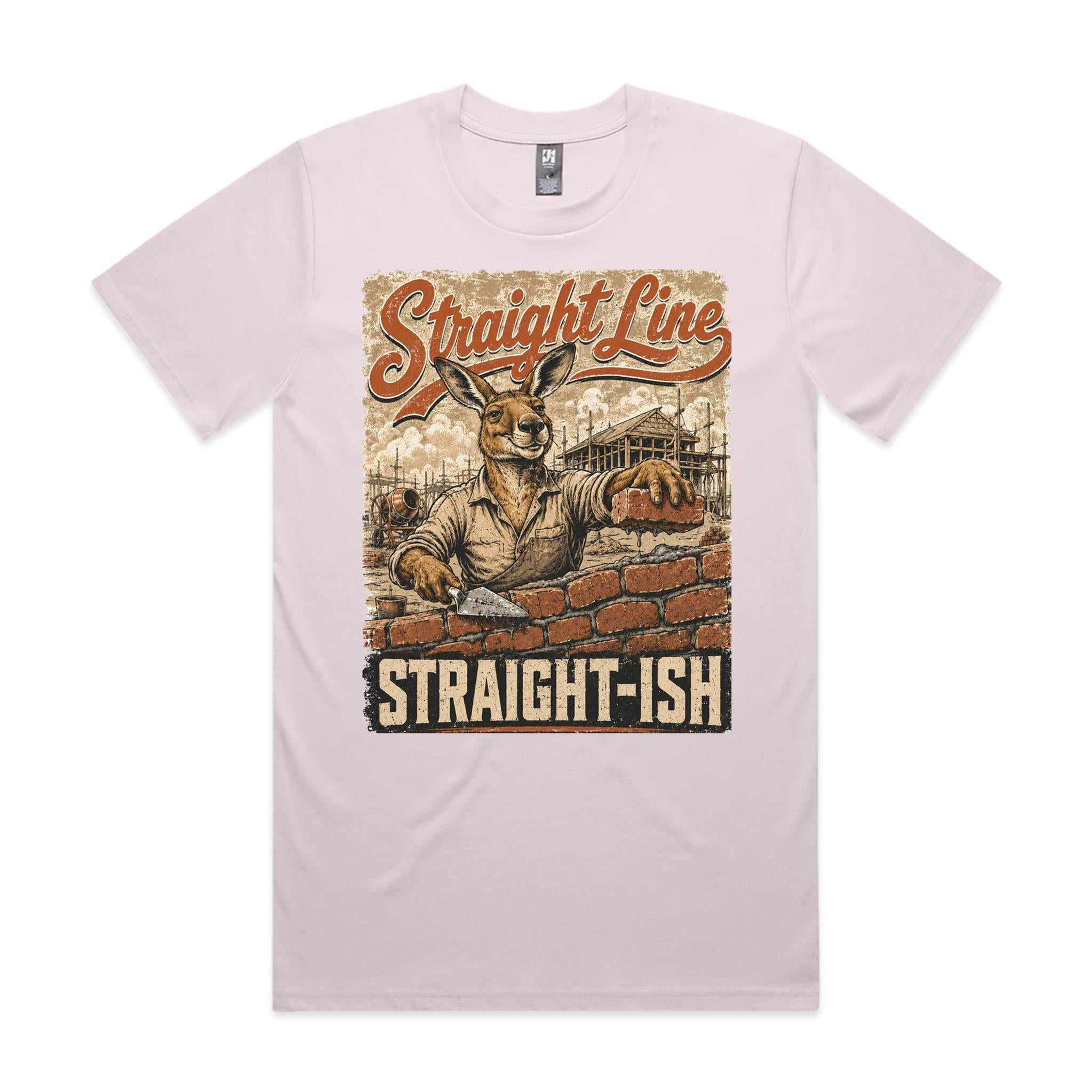 Straight Line — Straight-ish | Kangaroo Brickie Tee