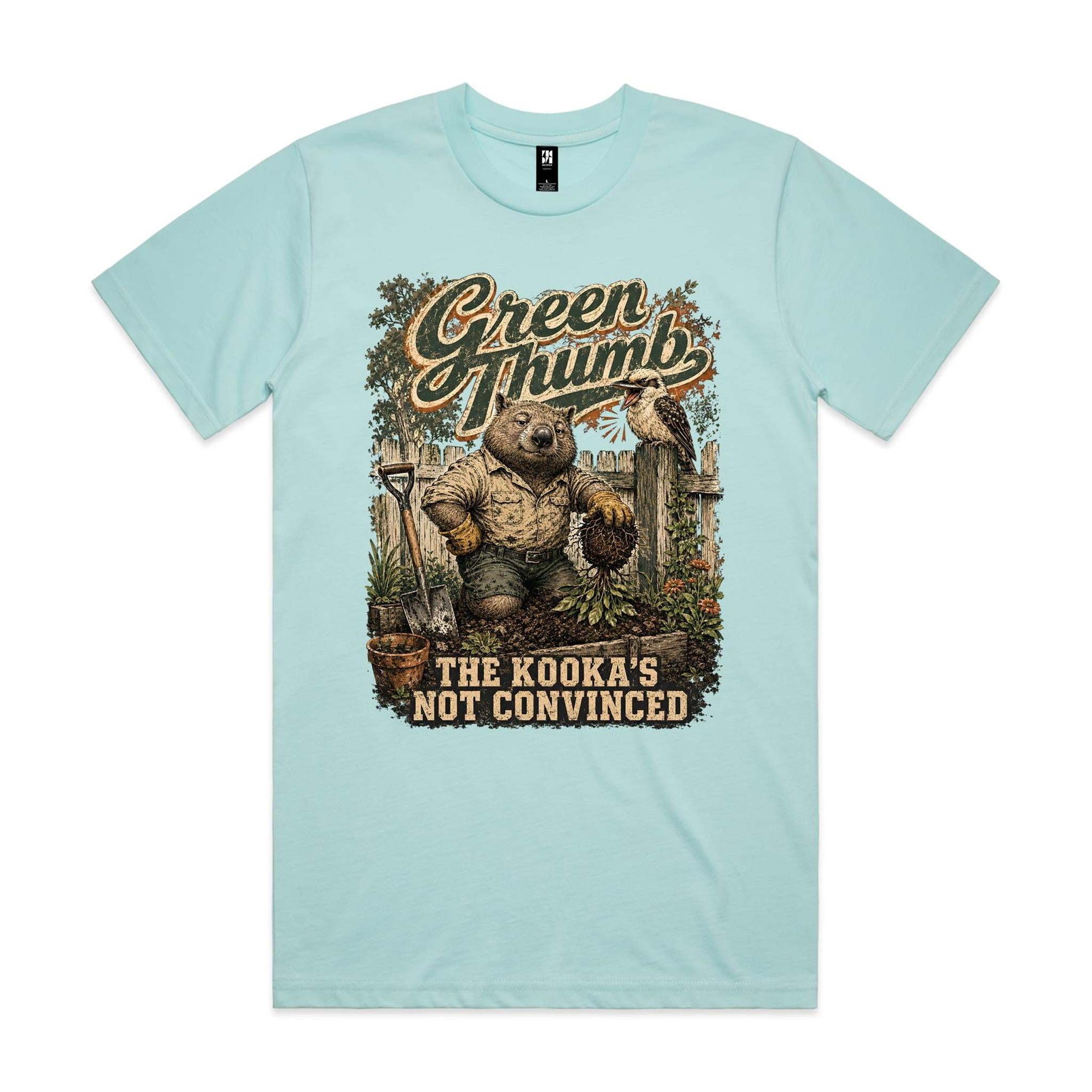 Green Thumb | Wombat Gardener Tee