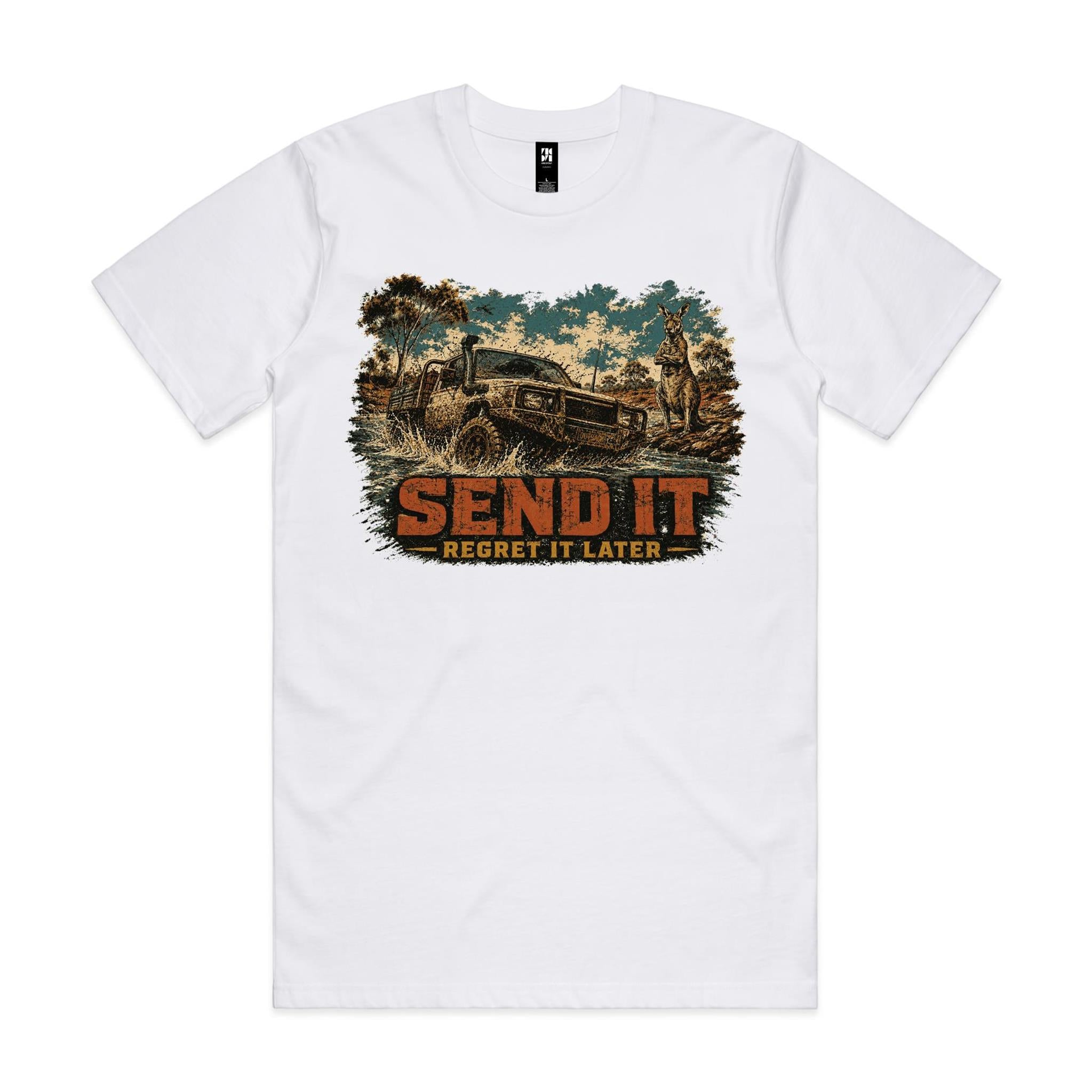 Send It, Regret It Later — 4WD Kangaroo Tee