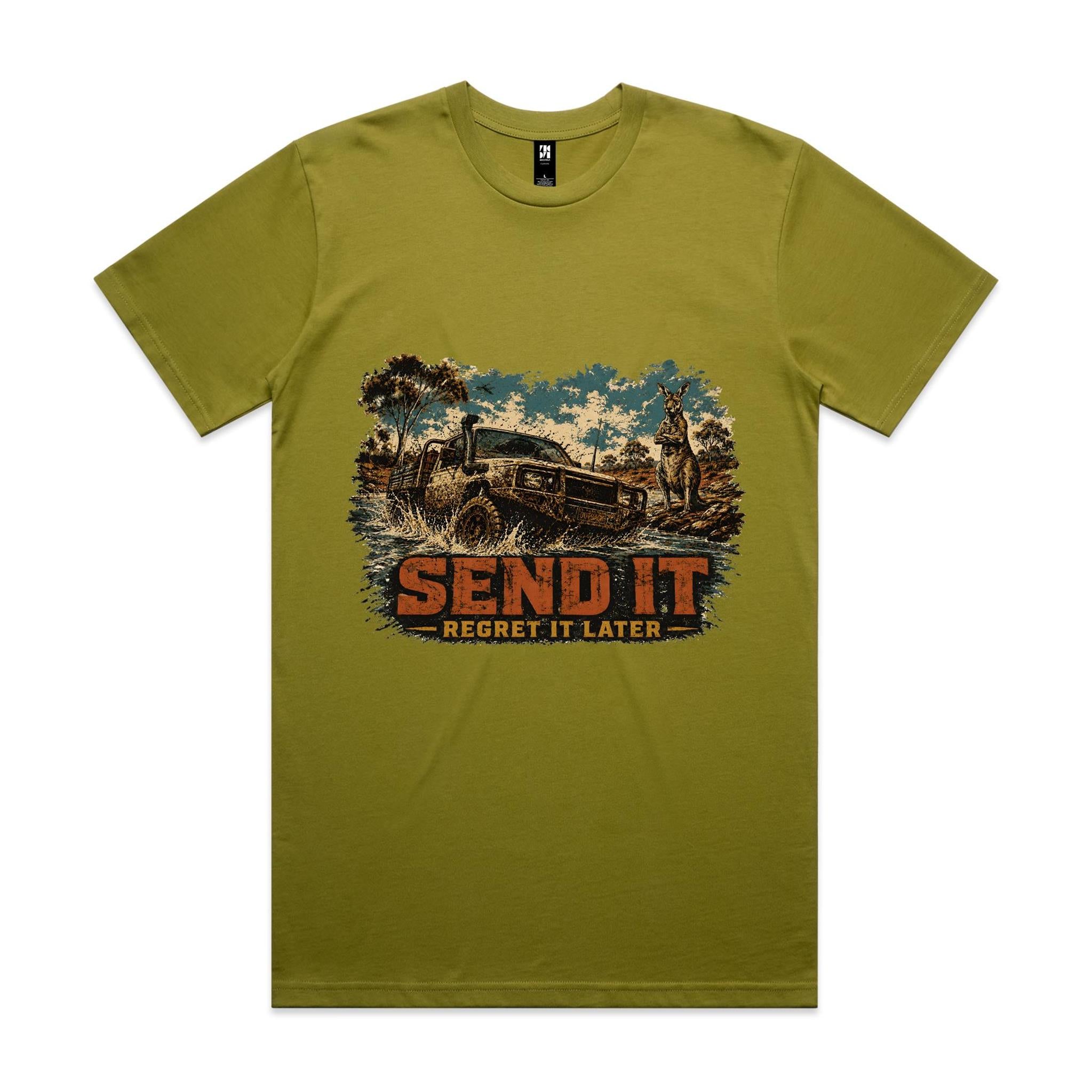 Send It, Regret It Later — 4WD Kangaroo Tee