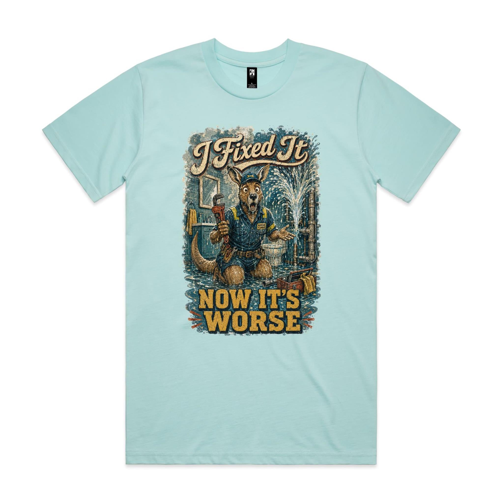 I Fixed It — Now It's Worse | Kangaroo Plumber Tee