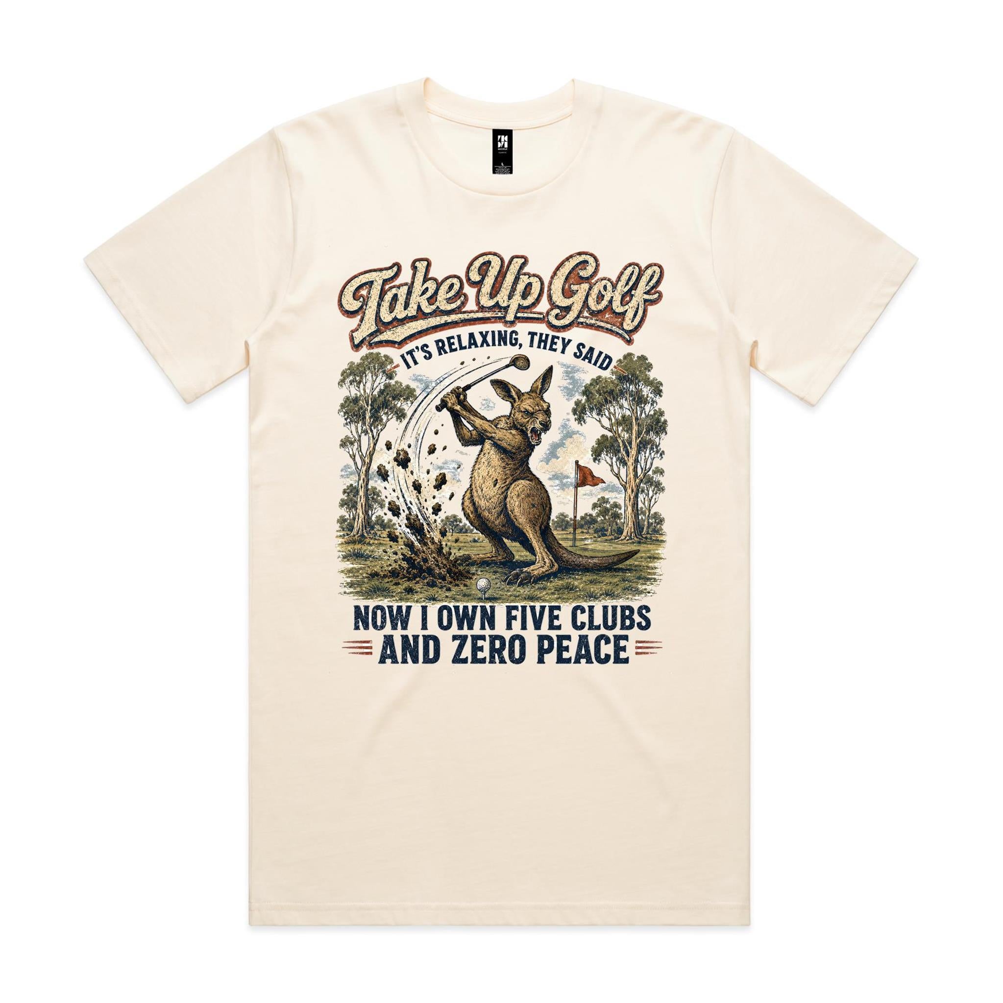 Take Up Golf, They Said — Kangaroo Golf Tee