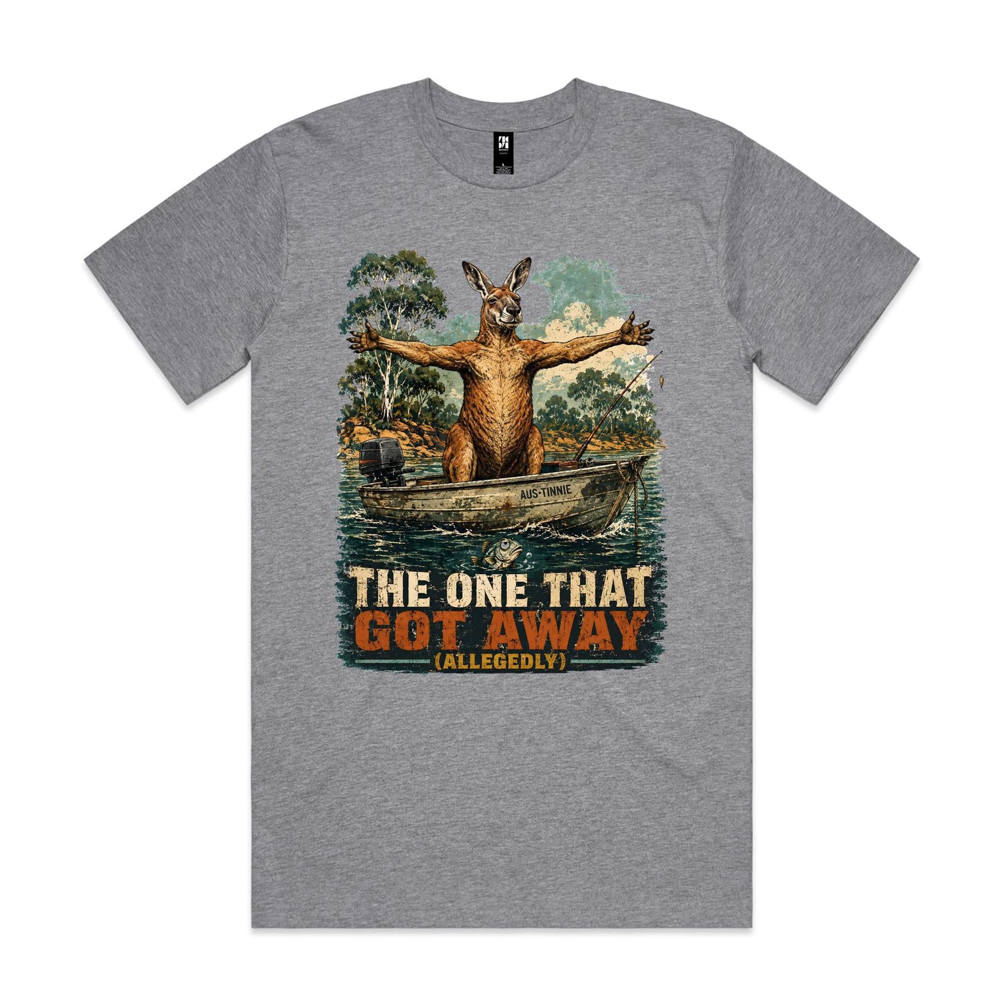 The One That Got Away (Allegedly) — Kangaroo Fishing Tee