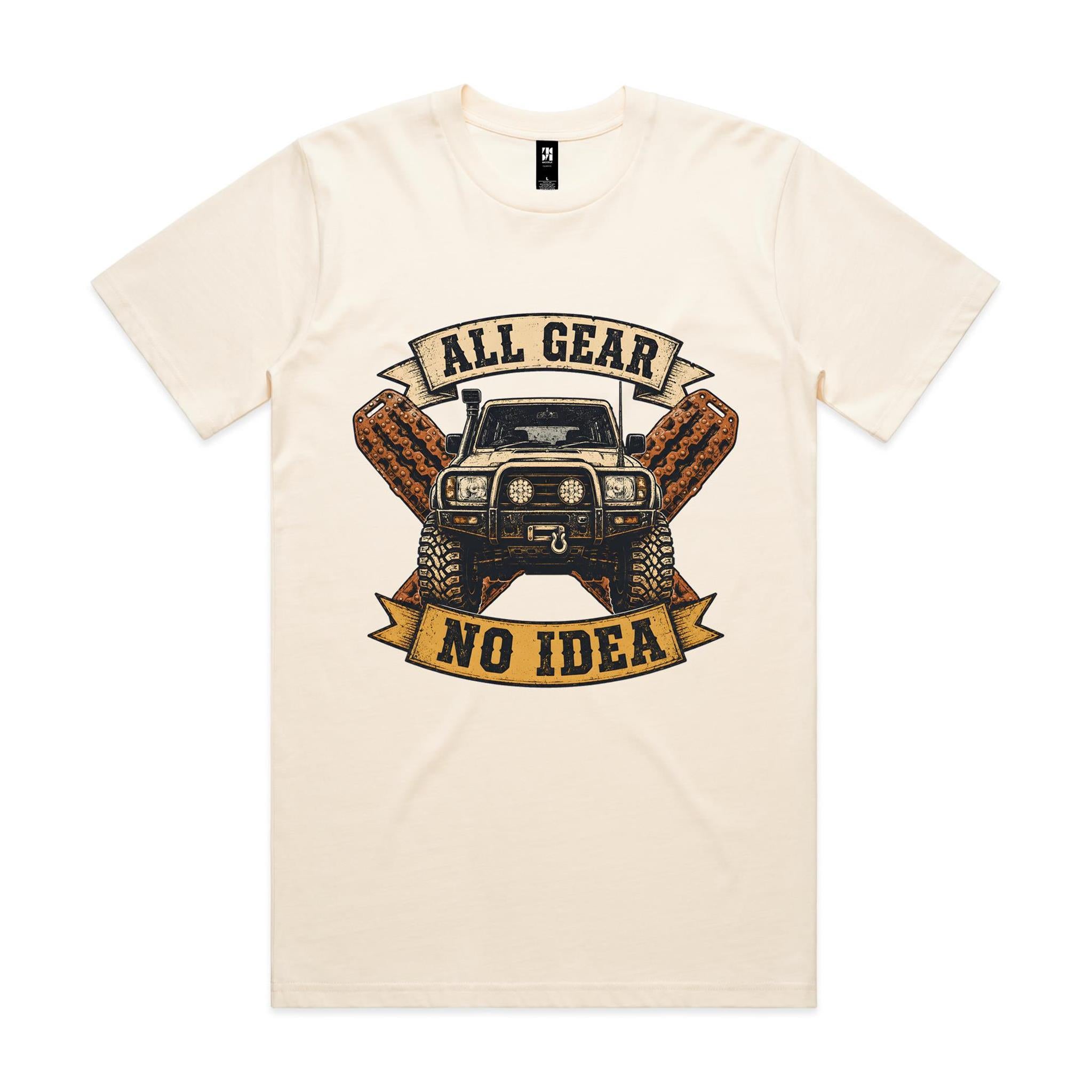 All Gear, No Idea — 4WD Tee
