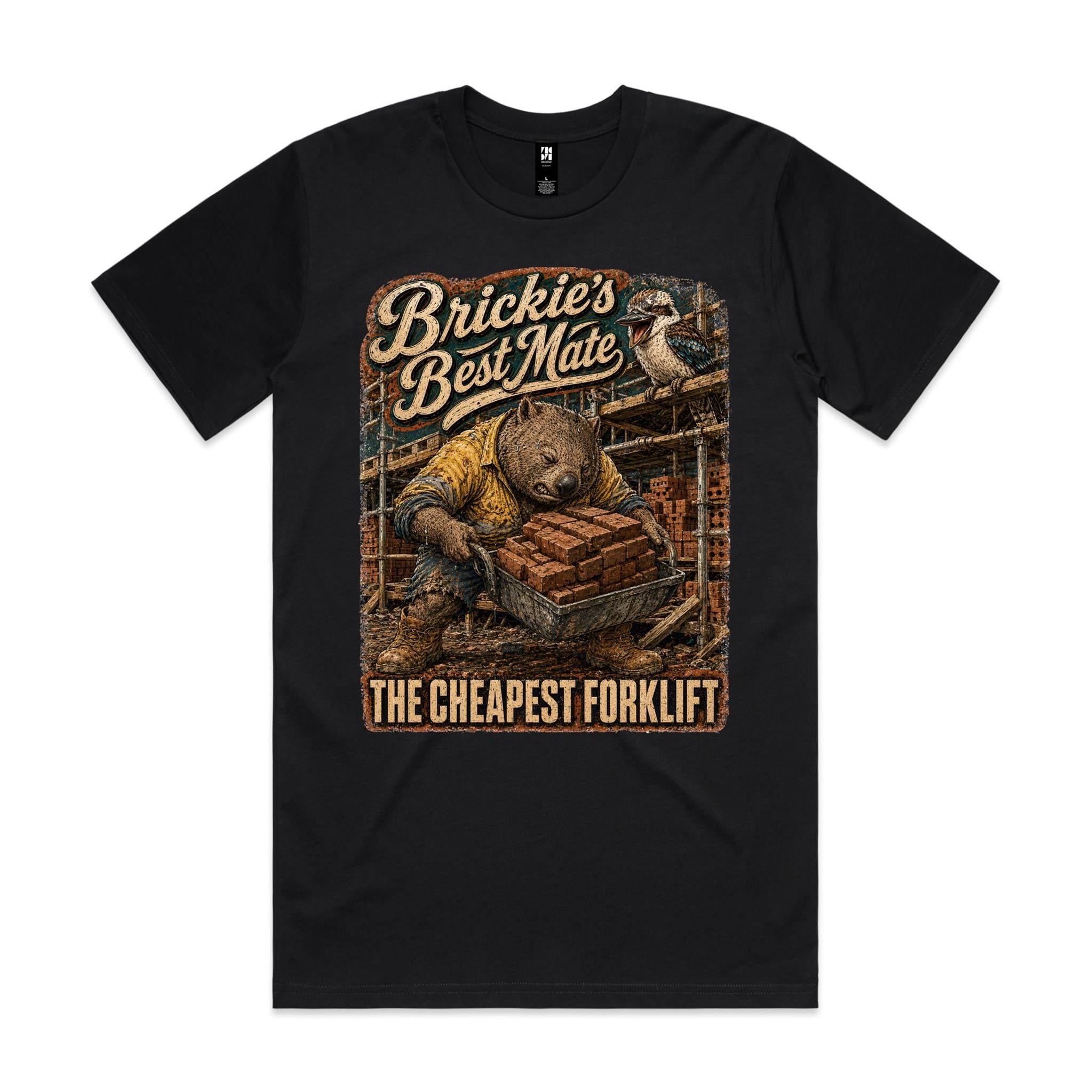 Brickie's Best Mate | Wombat Labourer Tee