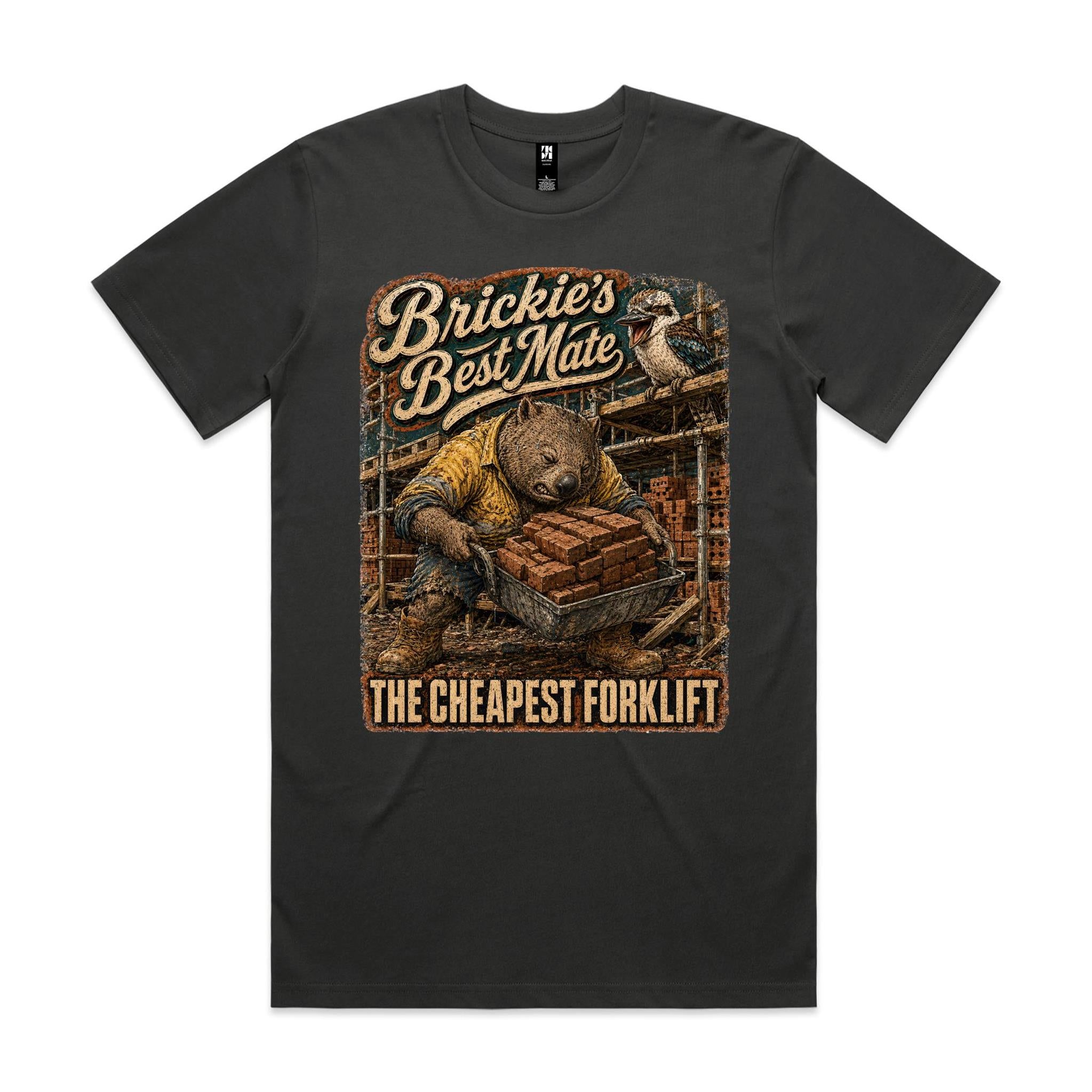 Brickie's Best Mate | Wombat Labourer Tee