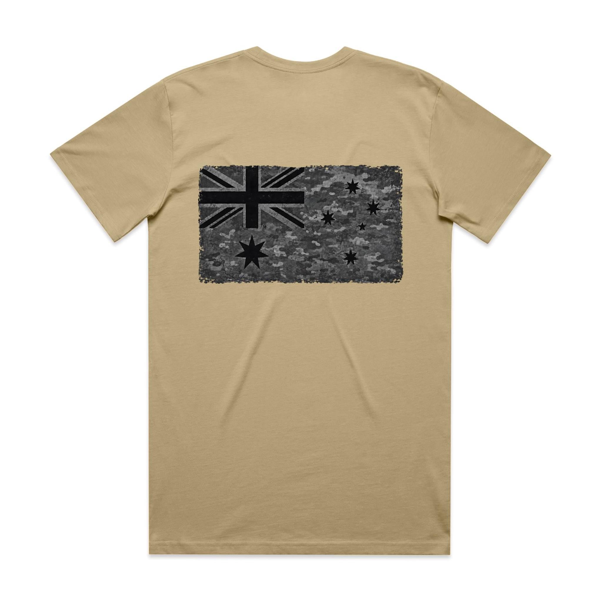 Australian Flag — Grey Camo | The Serious Corner