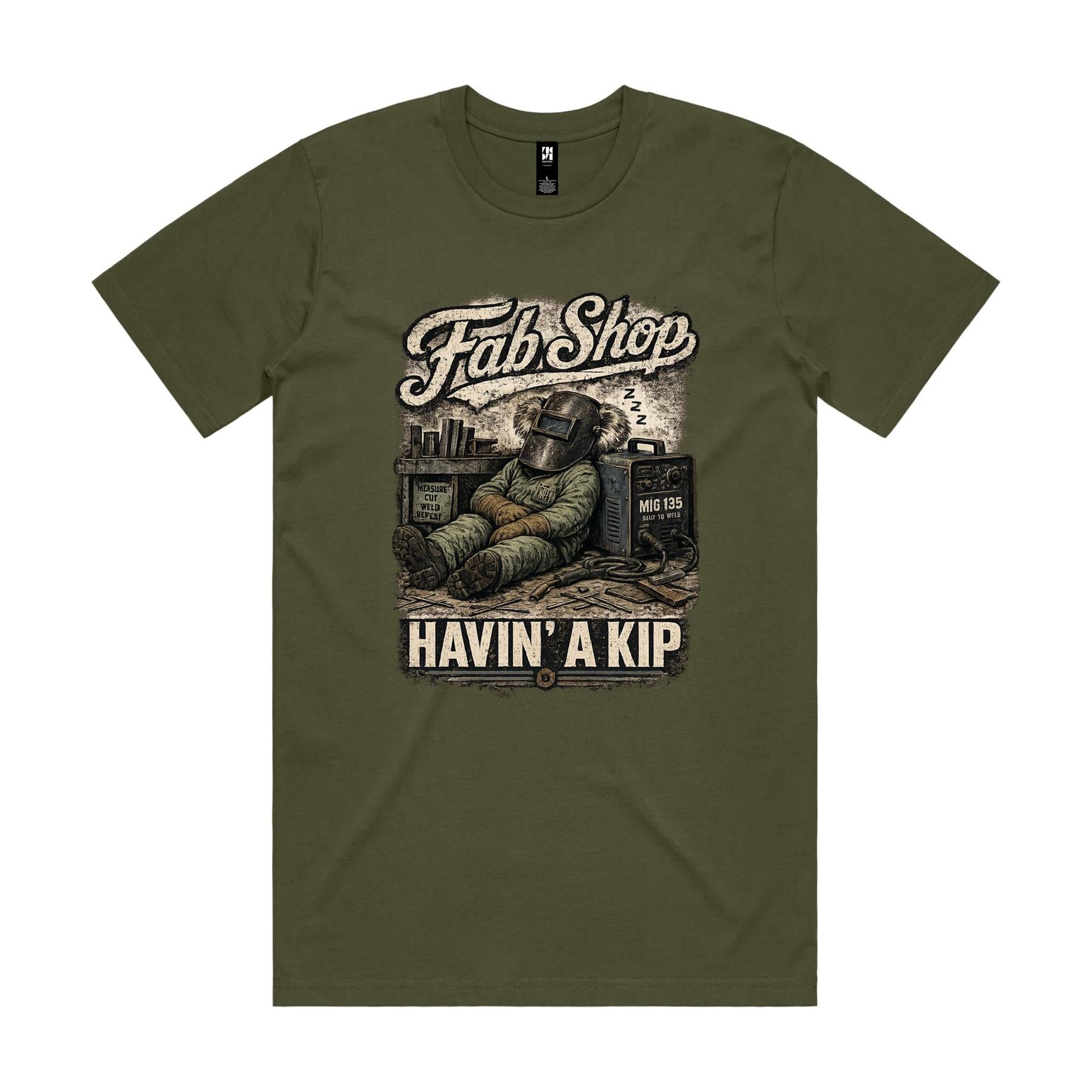 Fab Shop — Havin' a Kip | Welder Tee